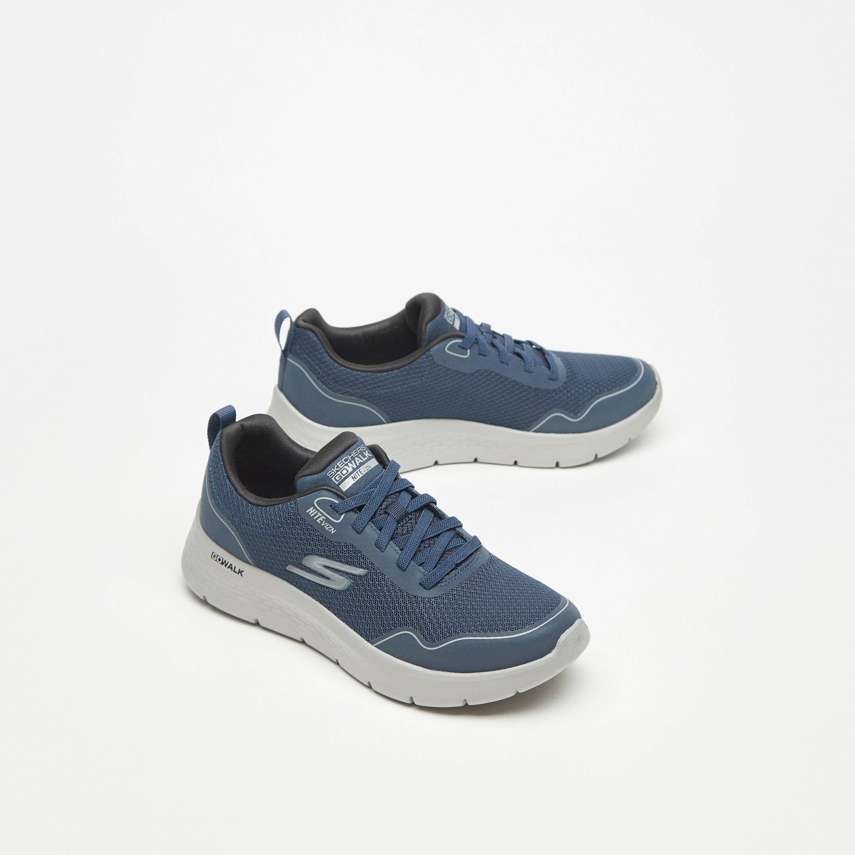 حذاء غوغا مات نعل داخلي بتبريد الهواء من سكيتشرز جو ووك فليكس للرجال | 216494-sports-men-shoes-image-9