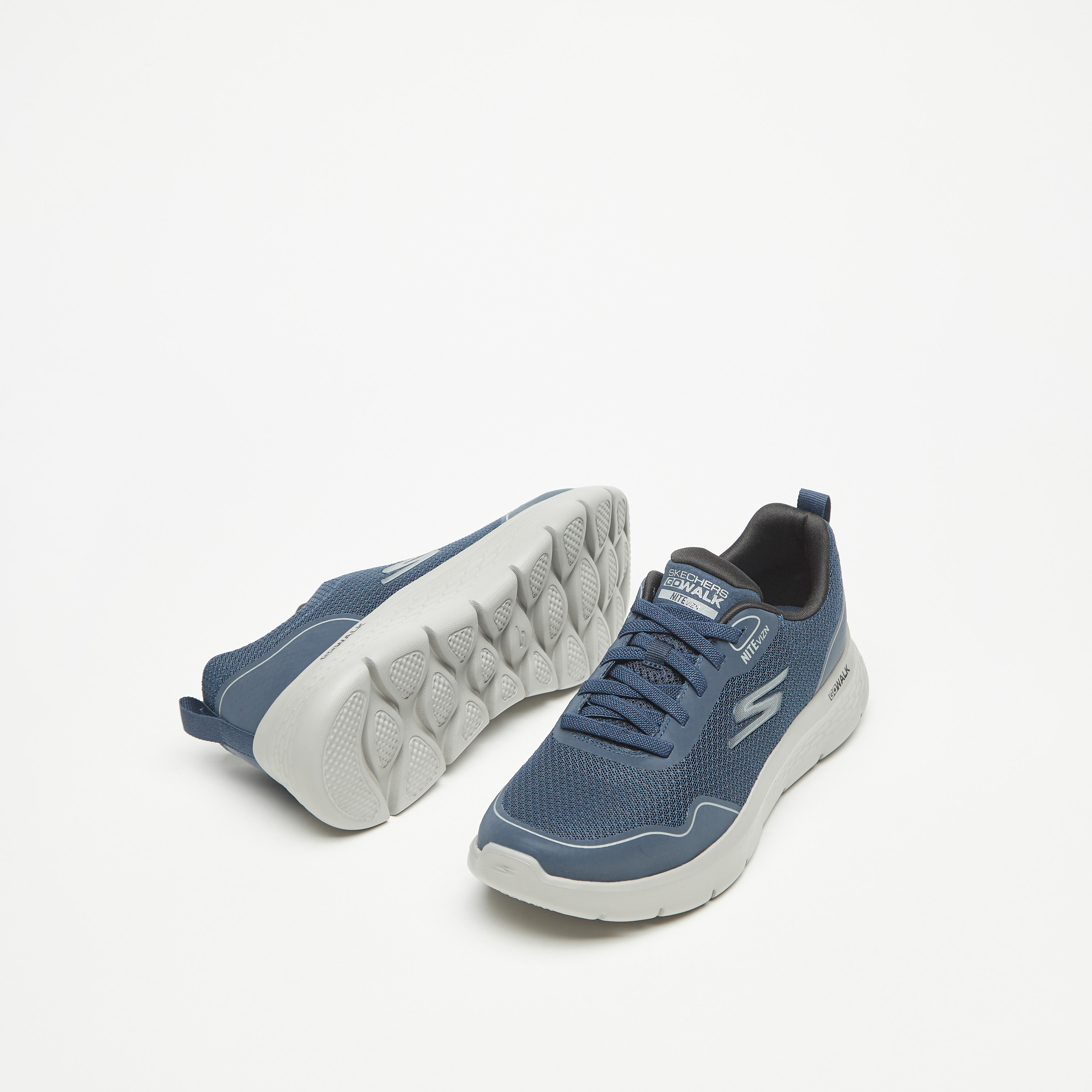 حذاء غوغا مات نعل داخلي بتبريد الهواء من سكيتشرز جو ووك فليكس للرجال | 216494-sports-men-shoes-image-14