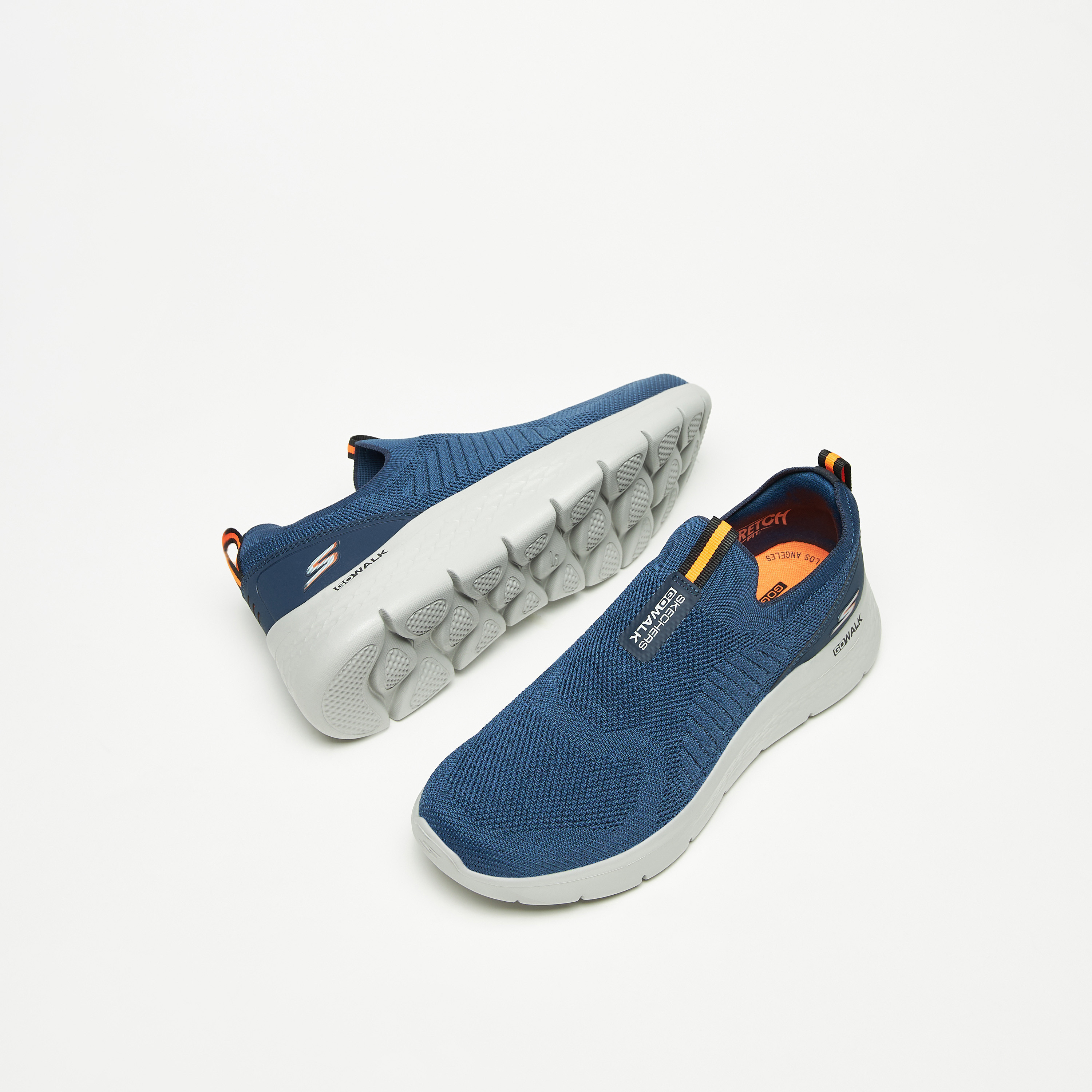 سكيتشرز حذاء مشي جو ووك فليكس ميموري فوم للرجال 216506-BKW | OE-sports-men-shoes-image-16