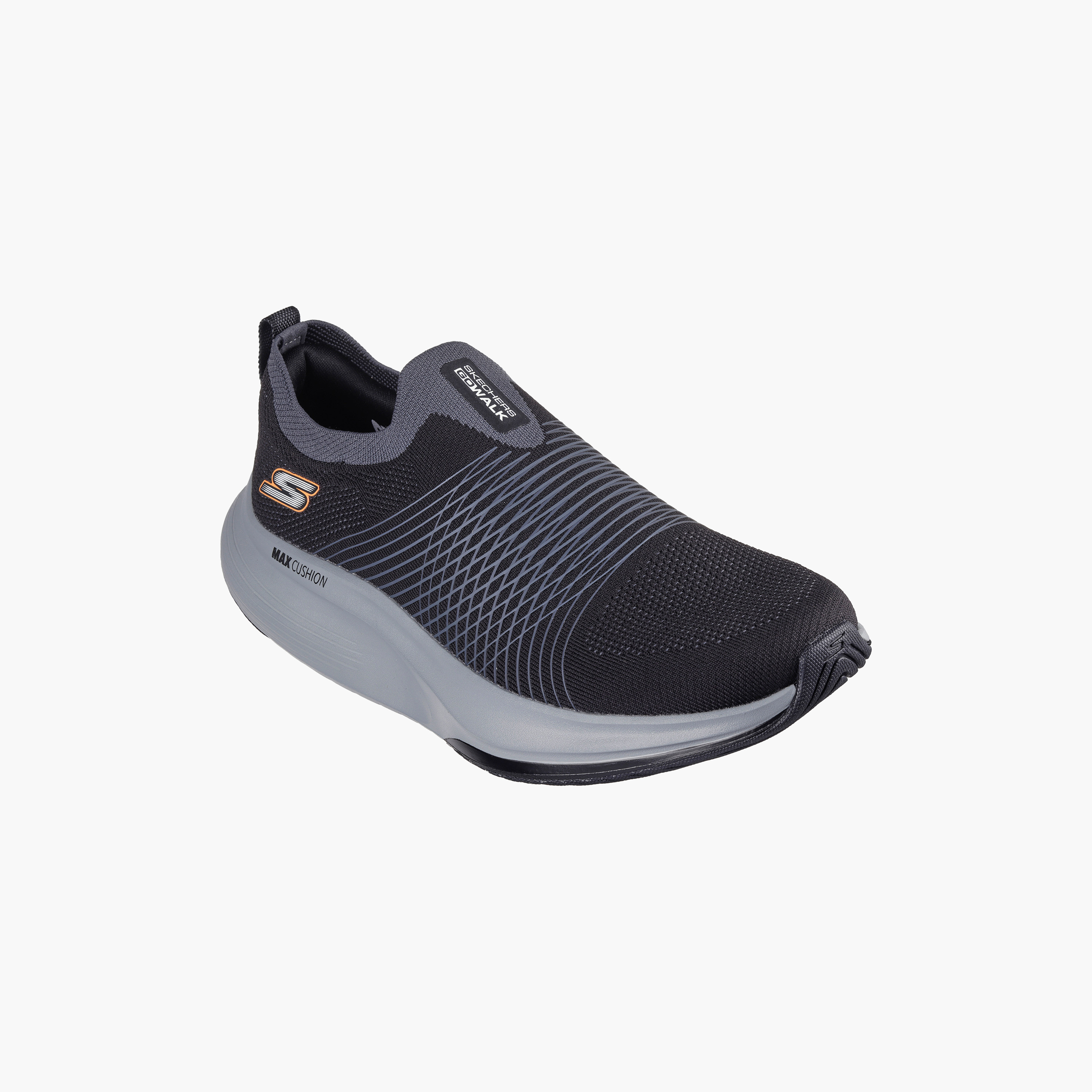 حذاء سكيتشرز ذو جو ووك ماكس ووكر سليب آن للرجال 216582 | OE-sports-men-shoes-image-1