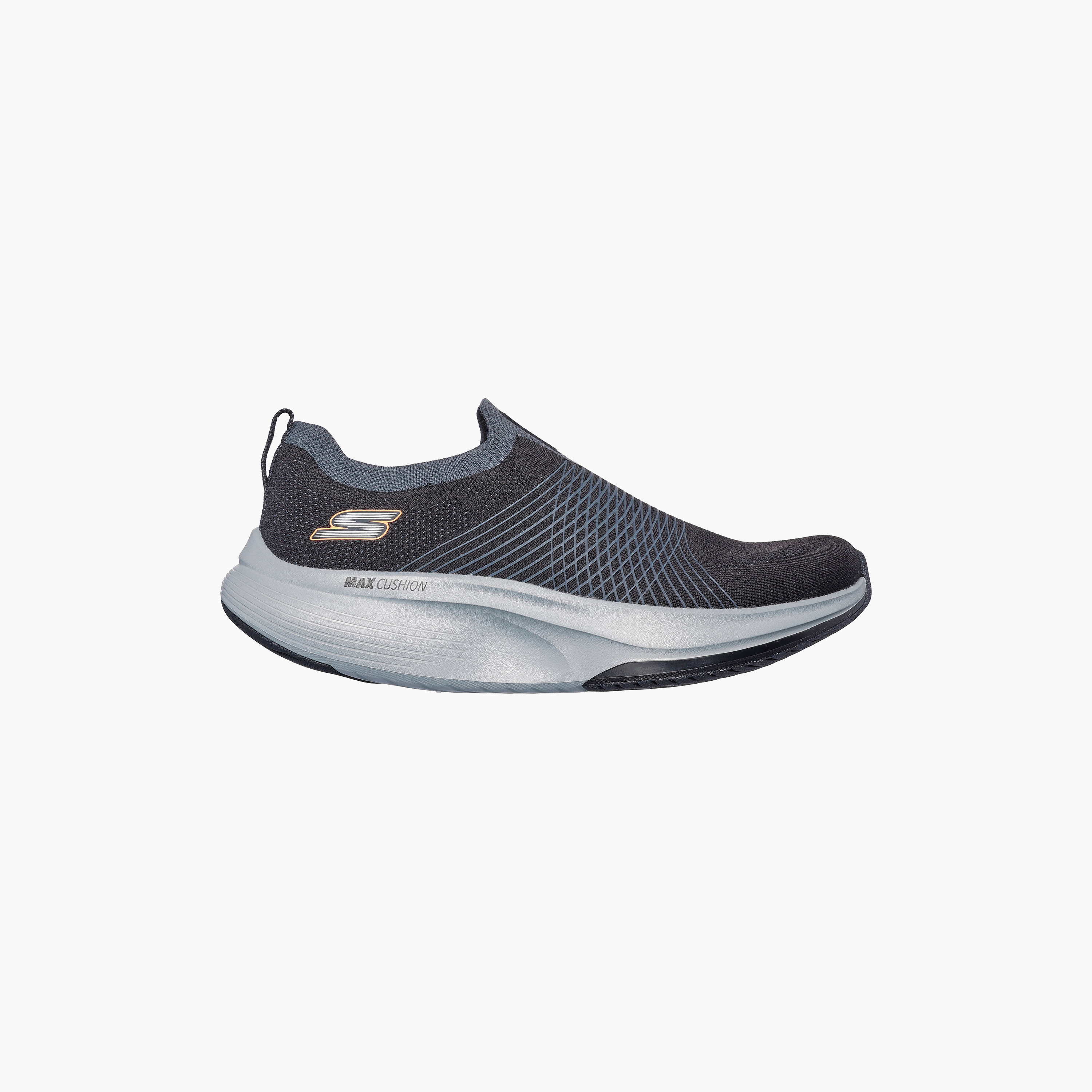 حذاء سكيتشرز ذو جو ووك ماكس ووكر سليب آن للرجال 216582 | OE-sports-men-shoes-image-2