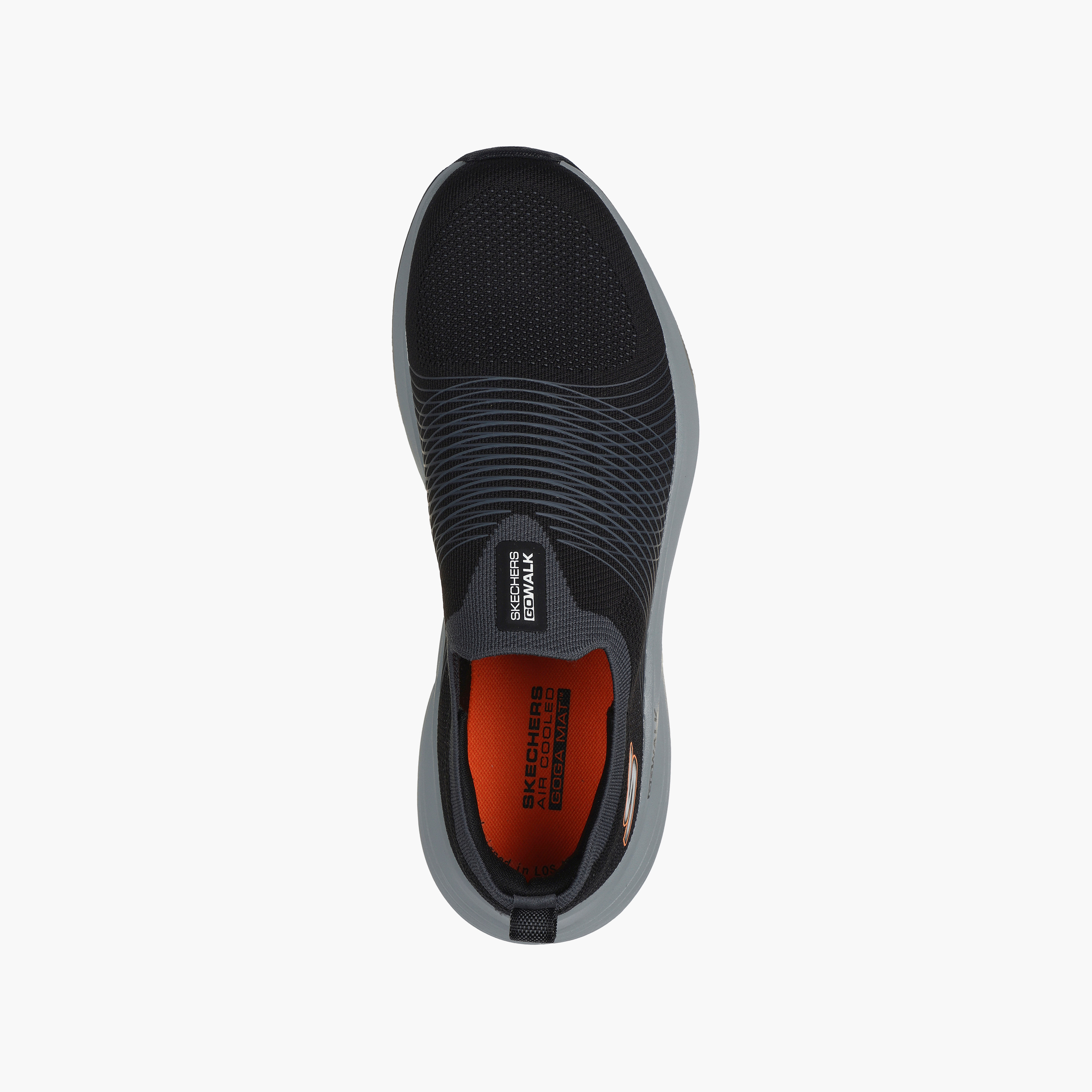 حذاء سكيتشرز ذو جو ووك ماكس ووكر سليب آن للرجال 216582 | OE-sports-men-shoes-image-4