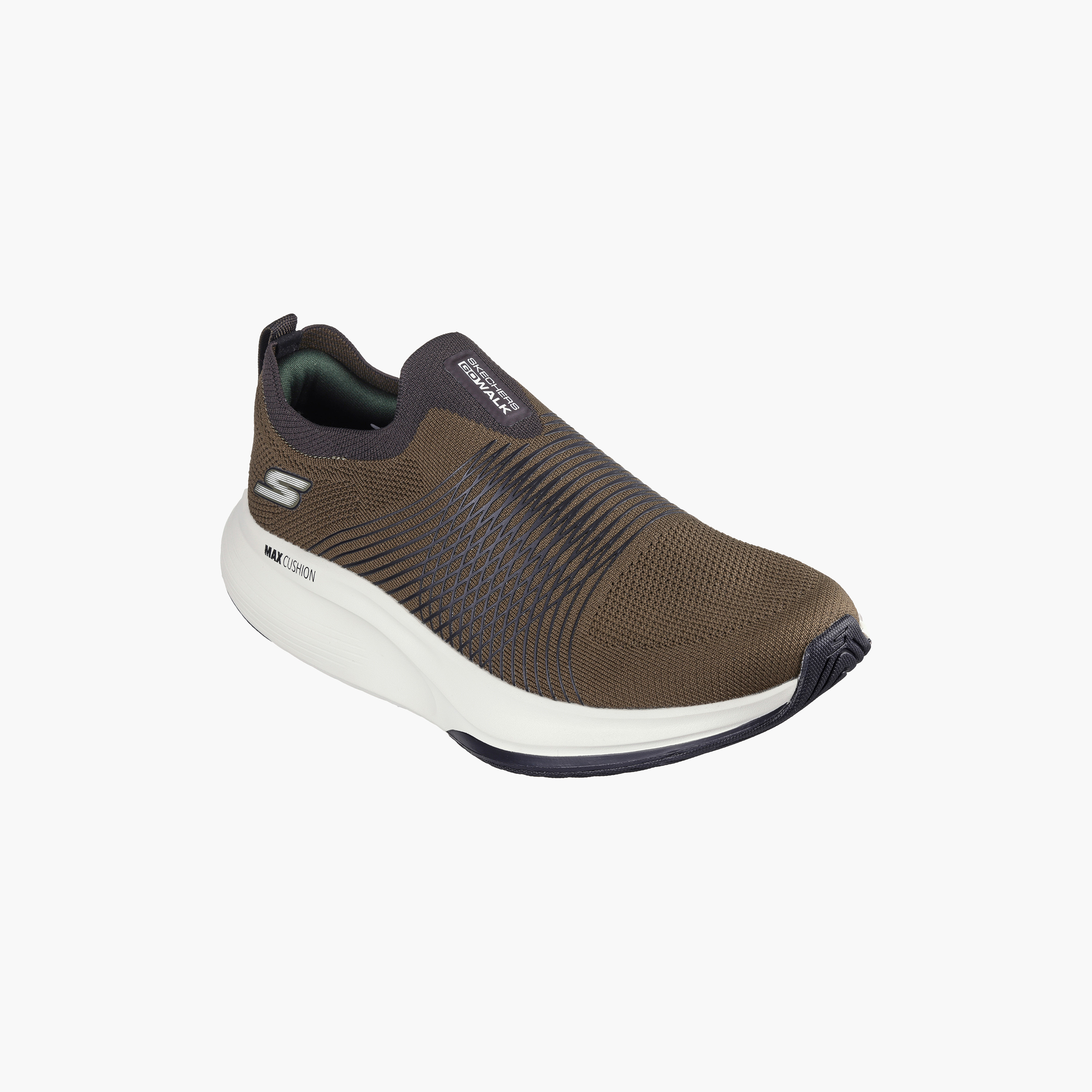 حذاء سكيتشرز ذو جو ووك ماكس ووكر سليب آن للرجال 216582 | OE-sports-men-shoes-image-6