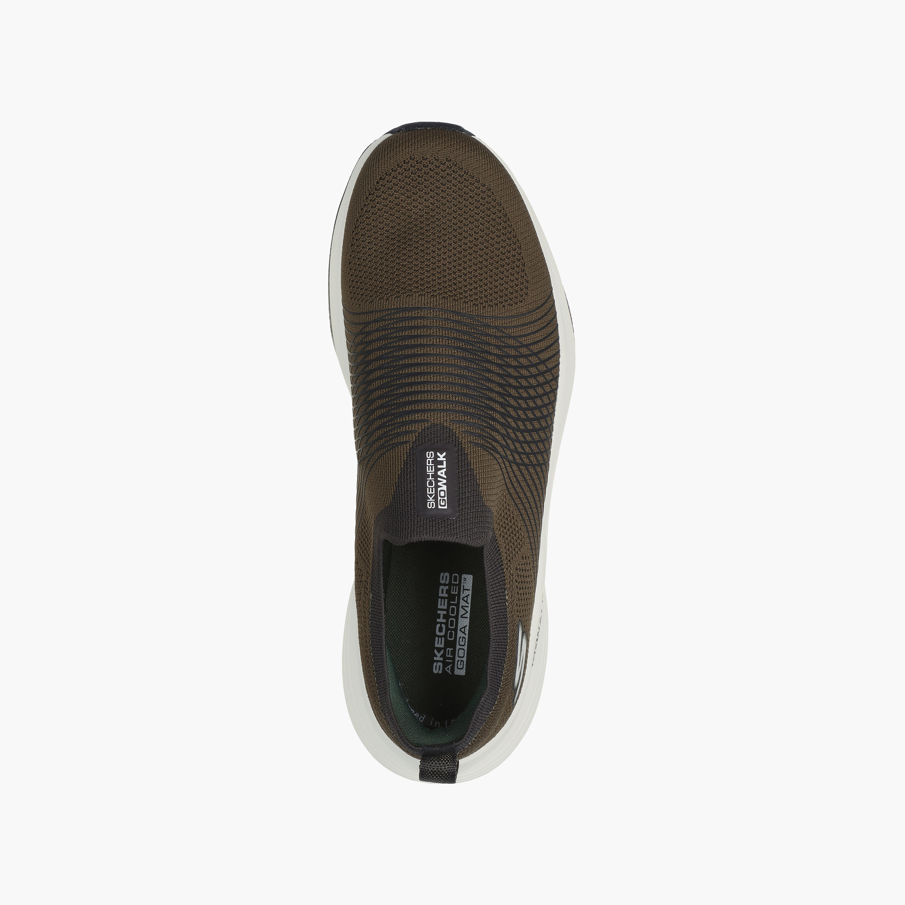 حذاء سكيتشرز ذو جو ووك ماكس ووكر سليب آن للرجال 216582 | OE-sports-men-shoes-image-9