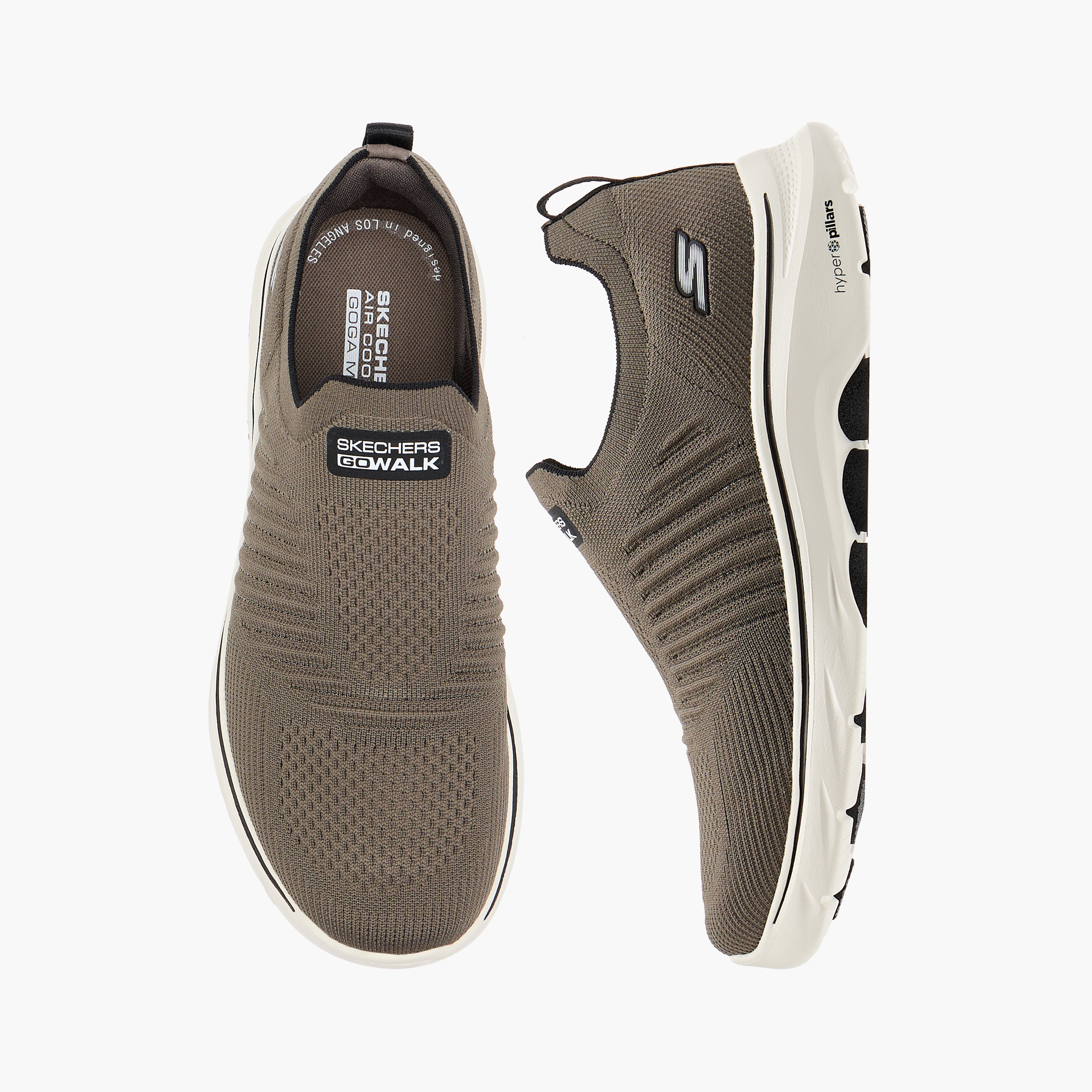 حذاء سكيتشرز ذو جو ووك 7 سليب إنس للرجال 216634 | OE-sports-men-shoes-image-13