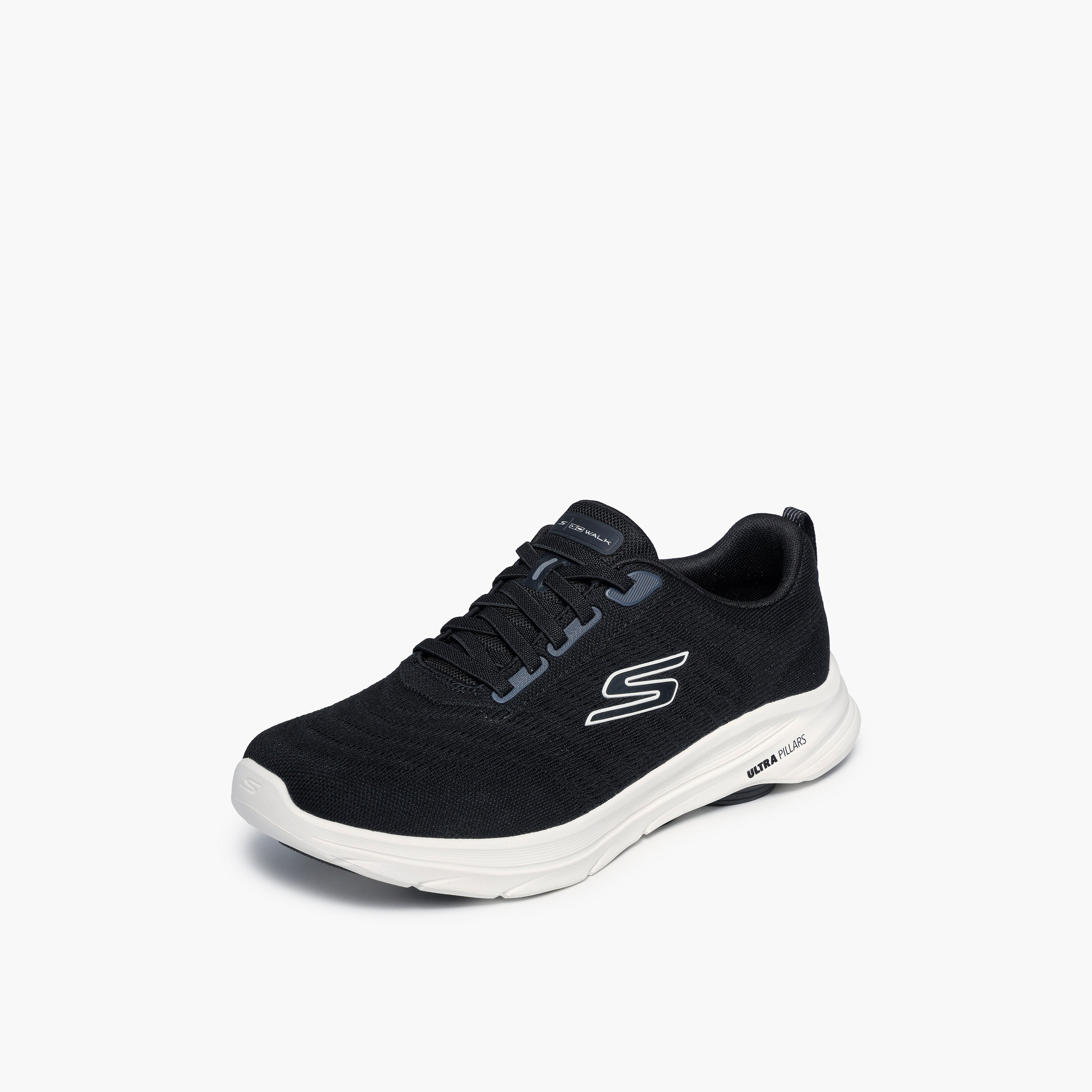 Skechers Men GO WALK 8 Lace-Up Walking Shoes-sports-men-shoes-image-5