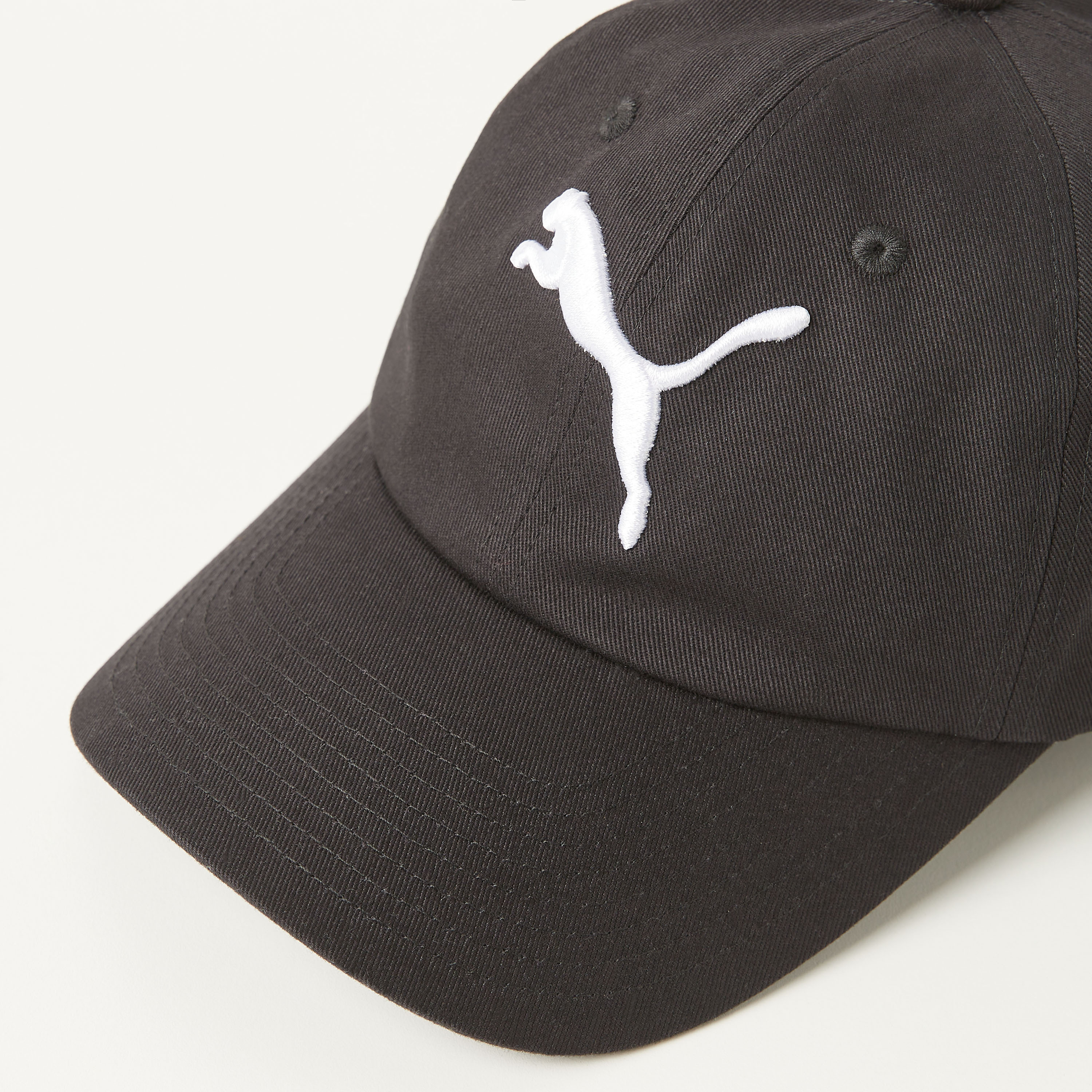 PUMA Logo Embroidered Cap with Hook and Loop Strap Closure-boys-clothing-sportswear-accessories-image-2