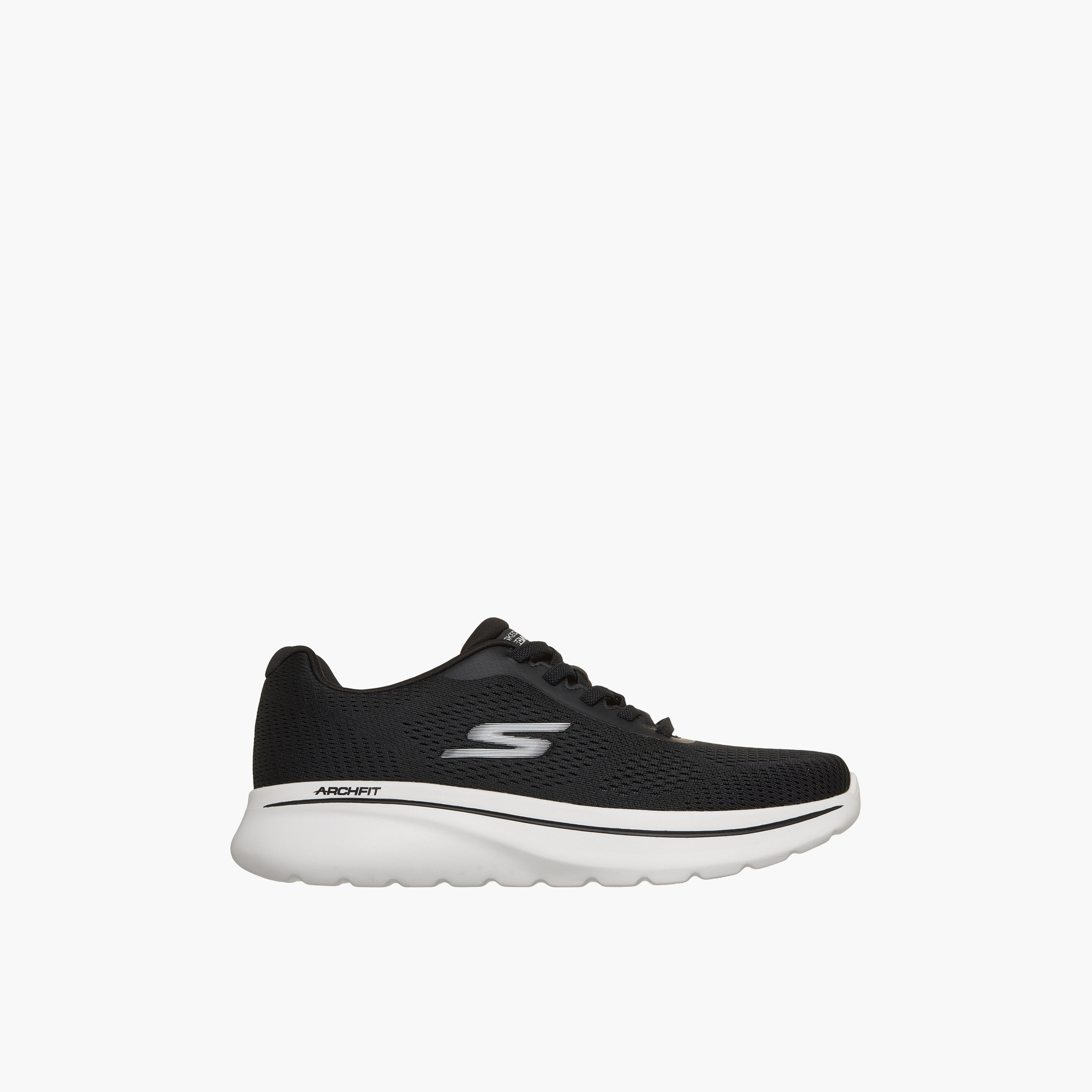 Skechers Men GO WALK ARCH FIT N-JOY Lace-Up Walking Shoes-sports-men-shoes-image-3