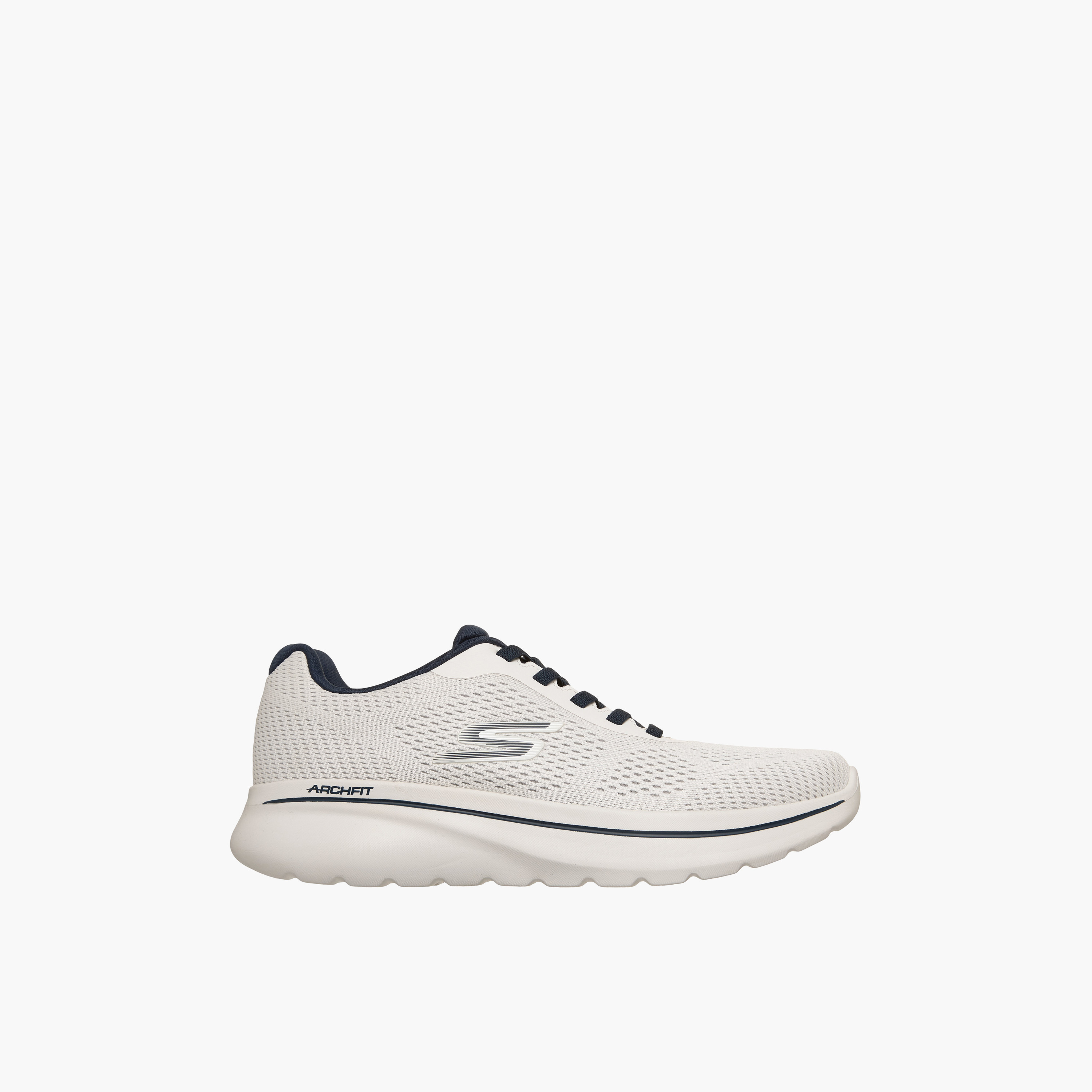 Skechers Men GO WALK ARCH FIT N-JOY Lace-Up Walking Shoes-sports-men-shoes-image-3