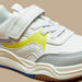 Juniors Panelled Sneakers with Hook and Loop Closure-Boy%27s Sneakers-thumbnailMobile-4