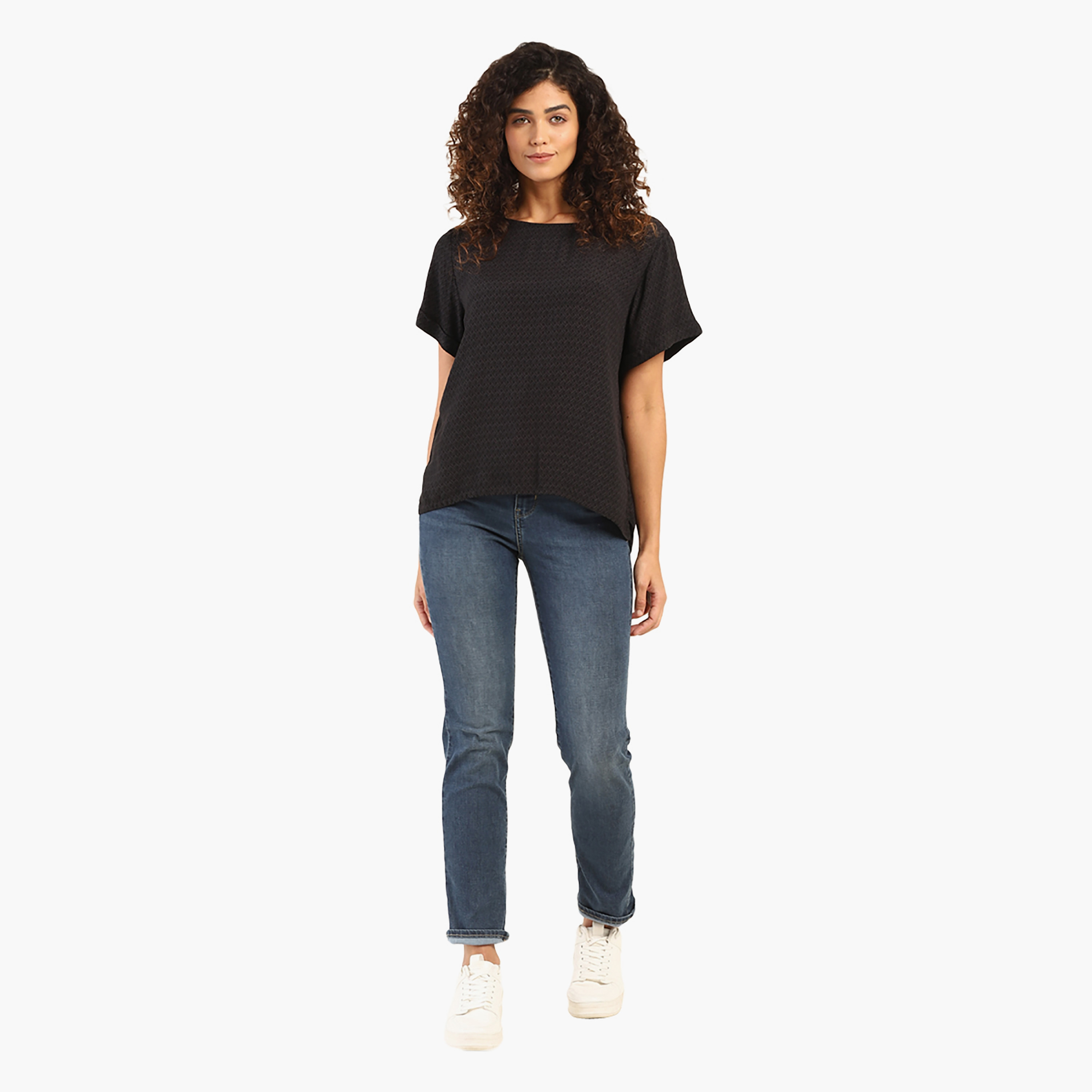 Levi's 312 Slim Fit Blue 5 Pockets Women's Jeans-women-clothing-bottoms-jeans-image-2