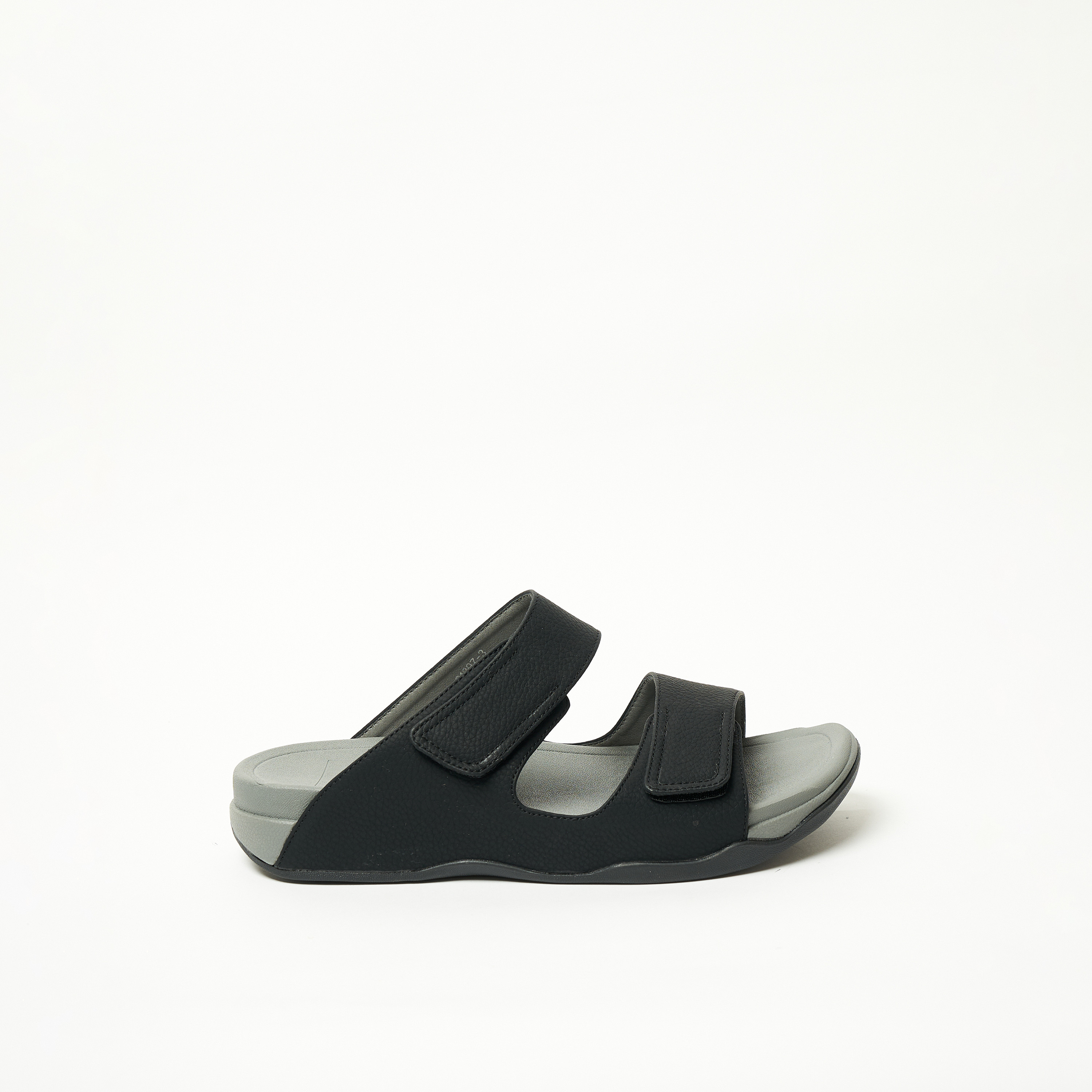 جيومني - صندل رجالي سهل الارتداء | 21897-3-أسود-men-shoes-sandals-image-4