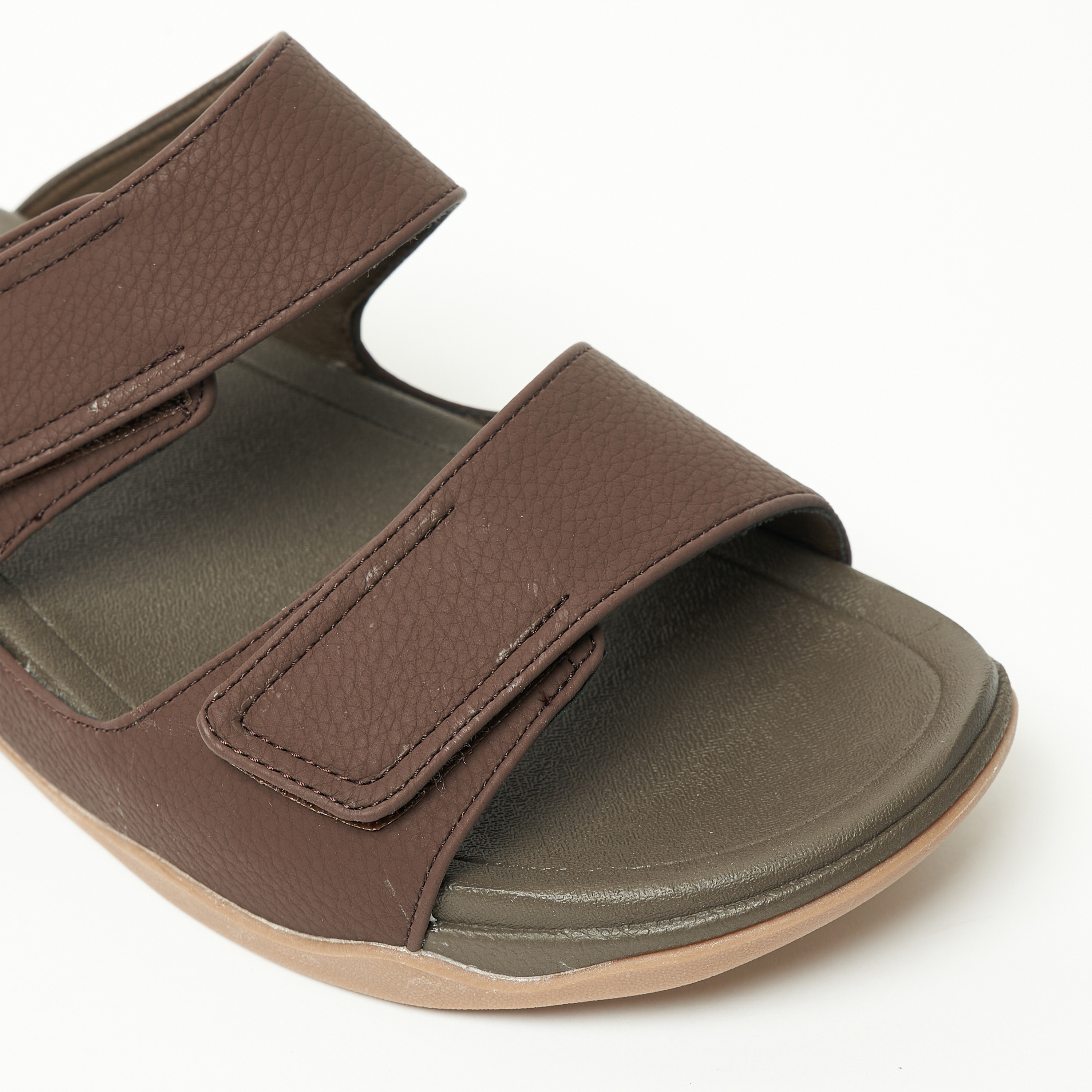 جيومني- صندل جاسينتو خطاف وحلقة للرجال | 21897-3-COFFEE-men-shoes-sandals-image-4
