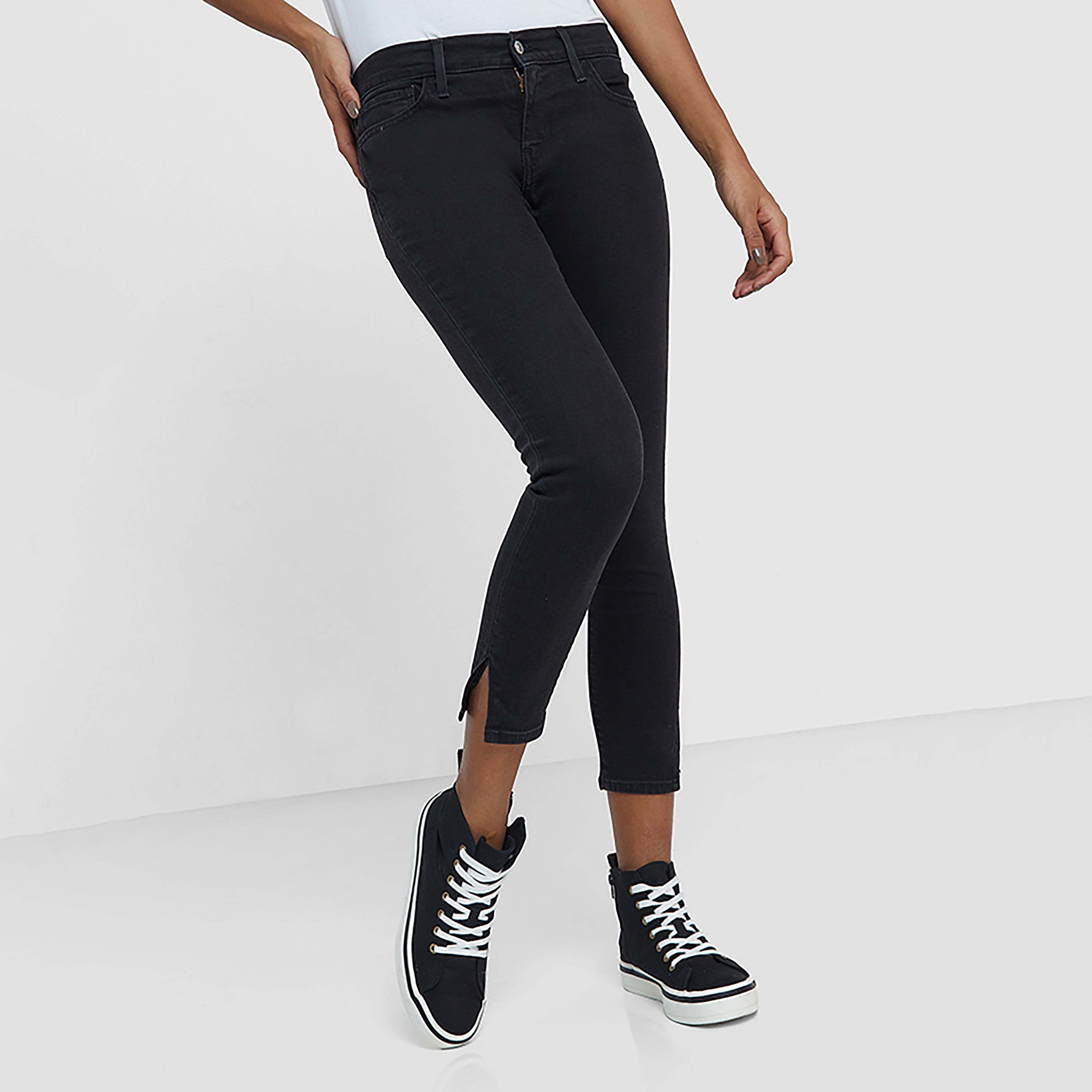 Levi's 710 Skinny Fit Black Plain Women's Jeans-women-clothing-bottoms-jeans-image-1