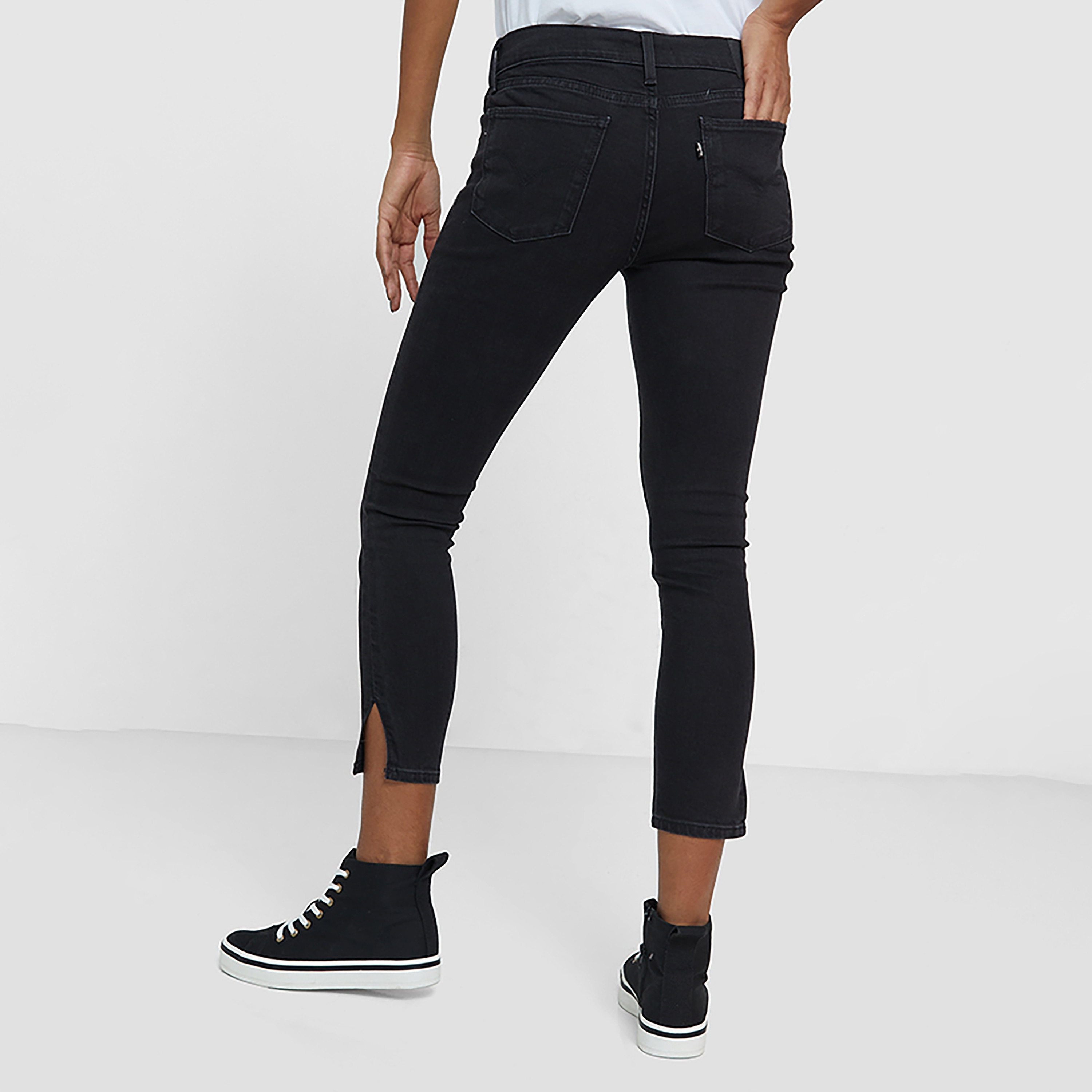 Levi's 710 Skinny Fit Black Plain Women's Jeans-women-clothing-bottoms-jeans-image-4