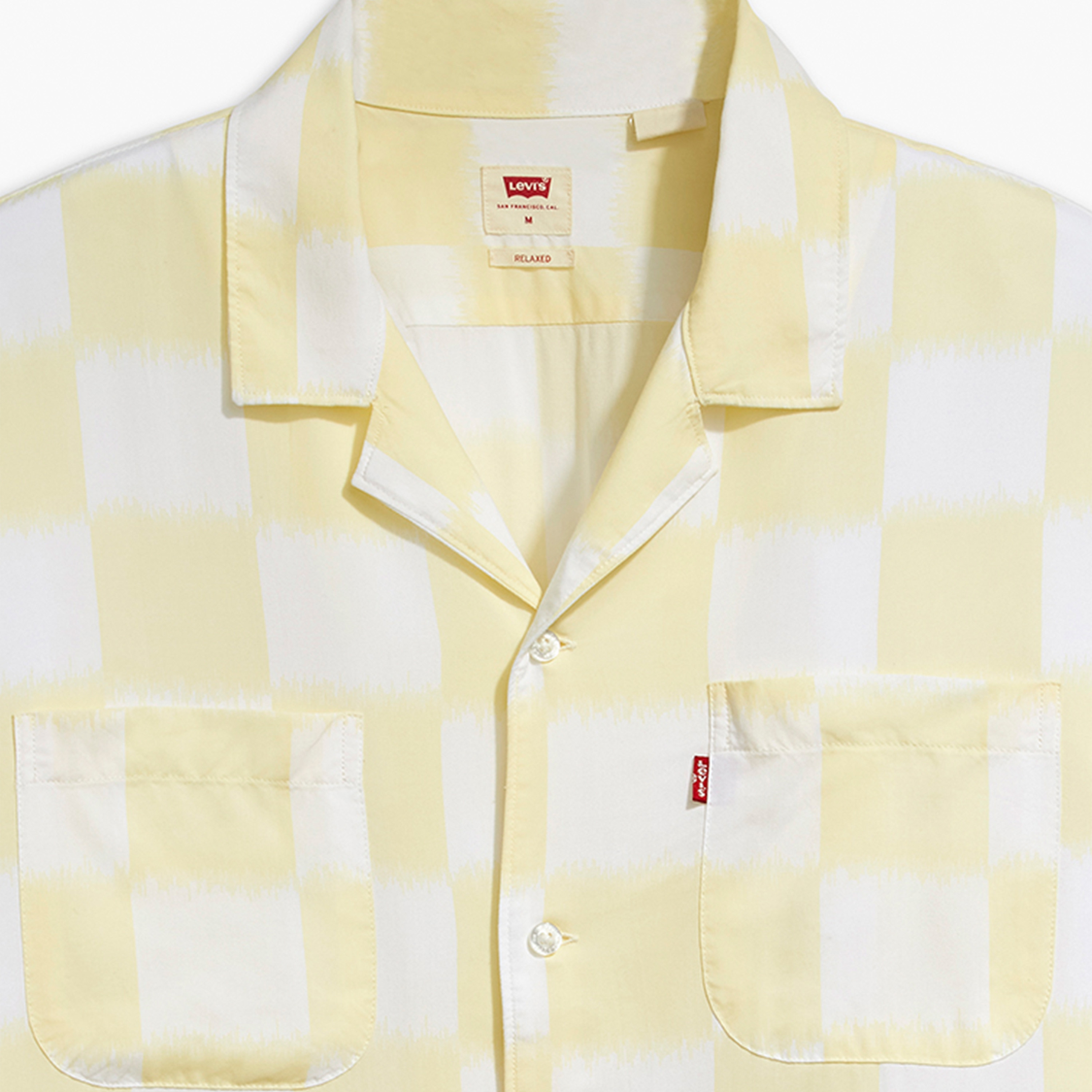 Levi's Men's Relaxed Fit Printed Collared Short Sleeves Dress Shirt-men-clothing-shirts-image-4
