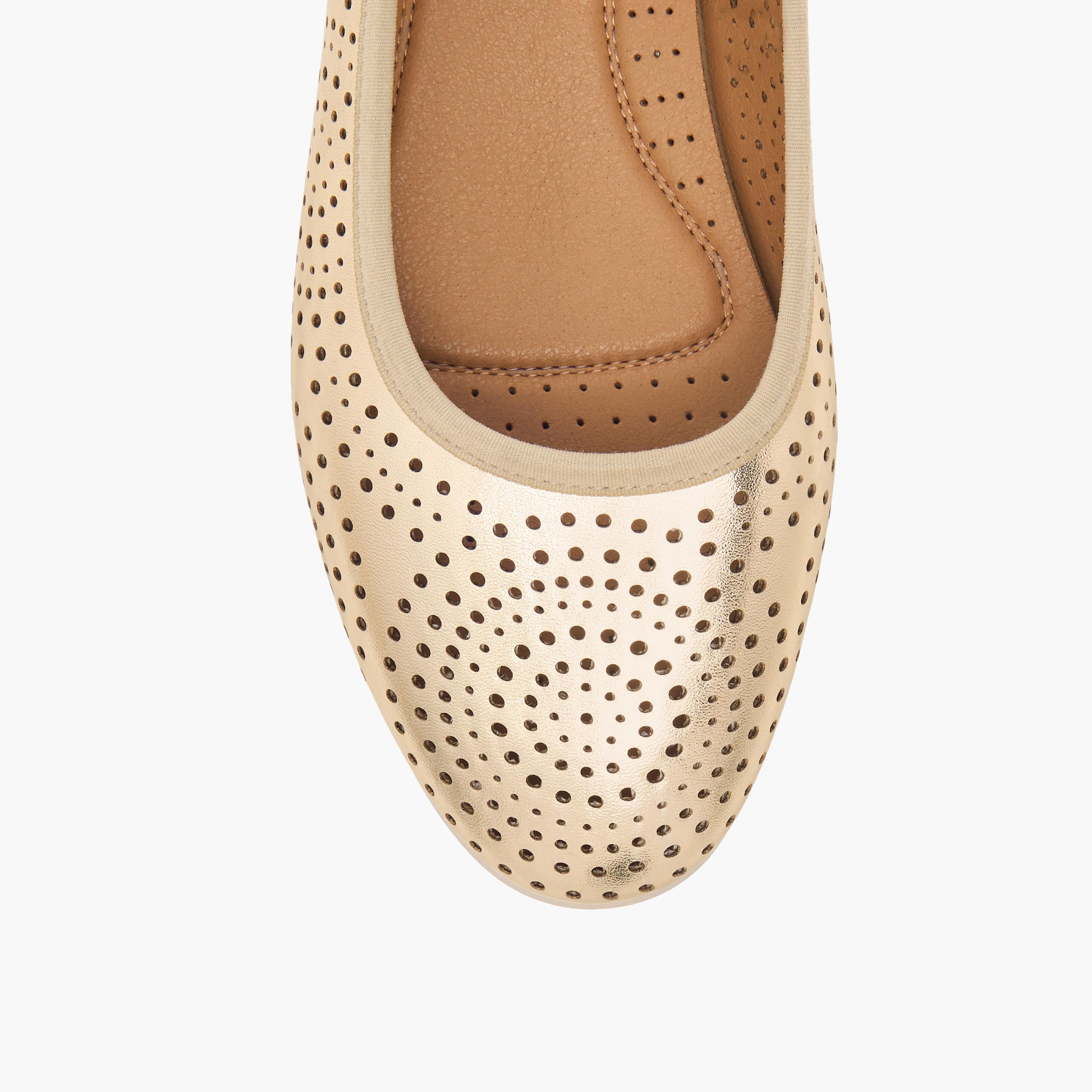 حذاء باليرينا بثقوب للنساء من لو كونفورت-women-shoes-ballerinas-image-4
