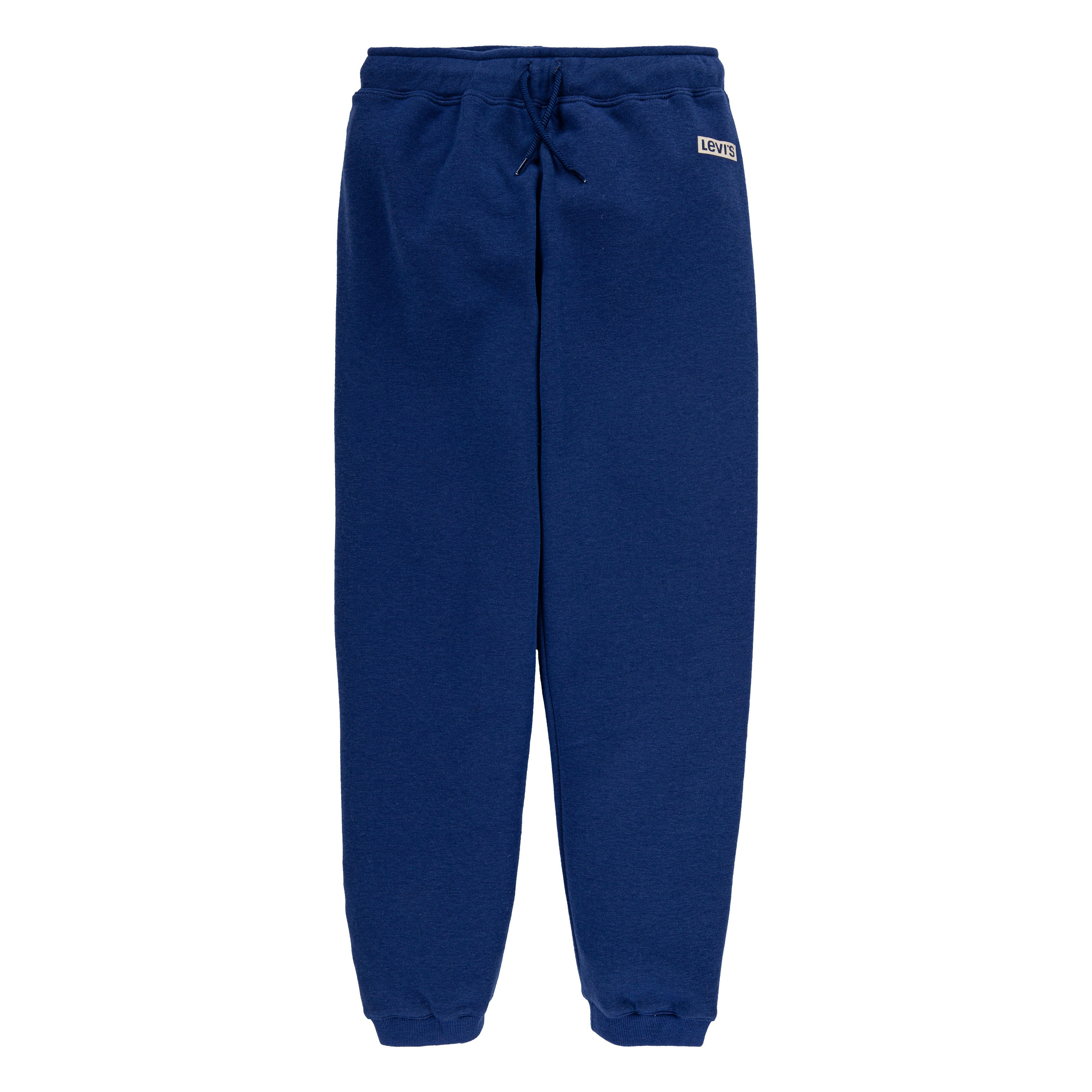 Levi's Girls Navy Blue Logo Drawstring Joggers-girls-clothing-bottoms-jeansandjeggings-image-4