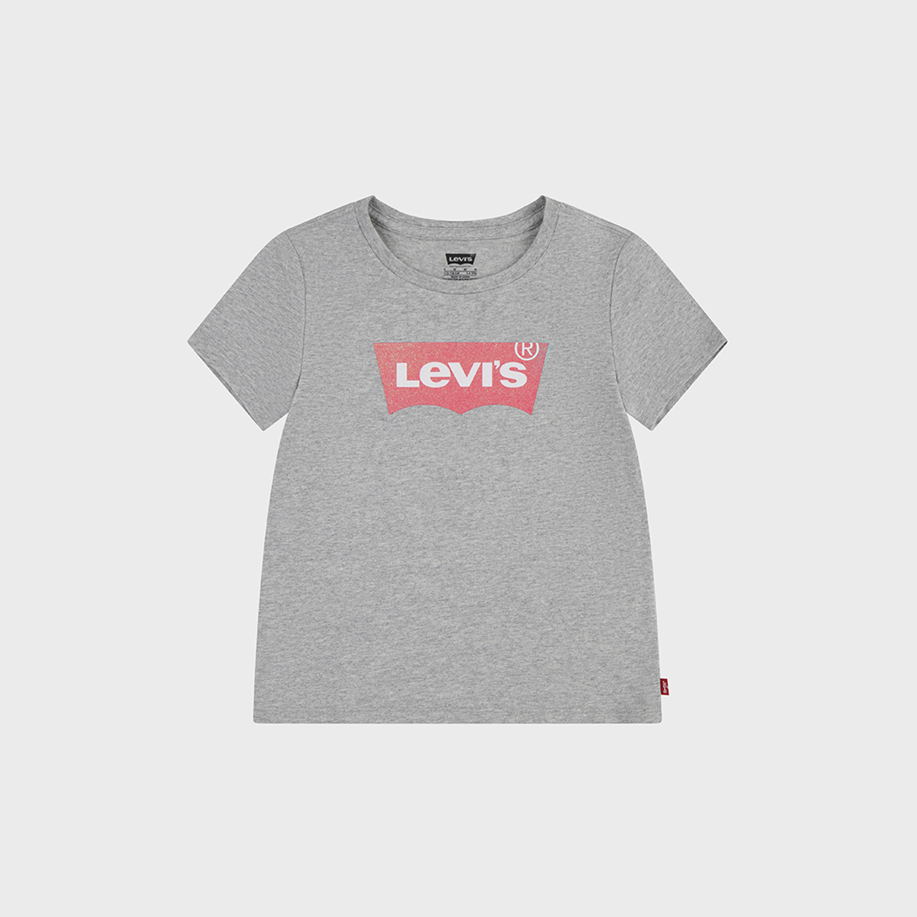 Levi’s Logo Printed Batwing T-Shirt-girls-clothing-tshirts-image-1