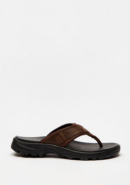 Le Confort Textured Slip-On Thong Sandals