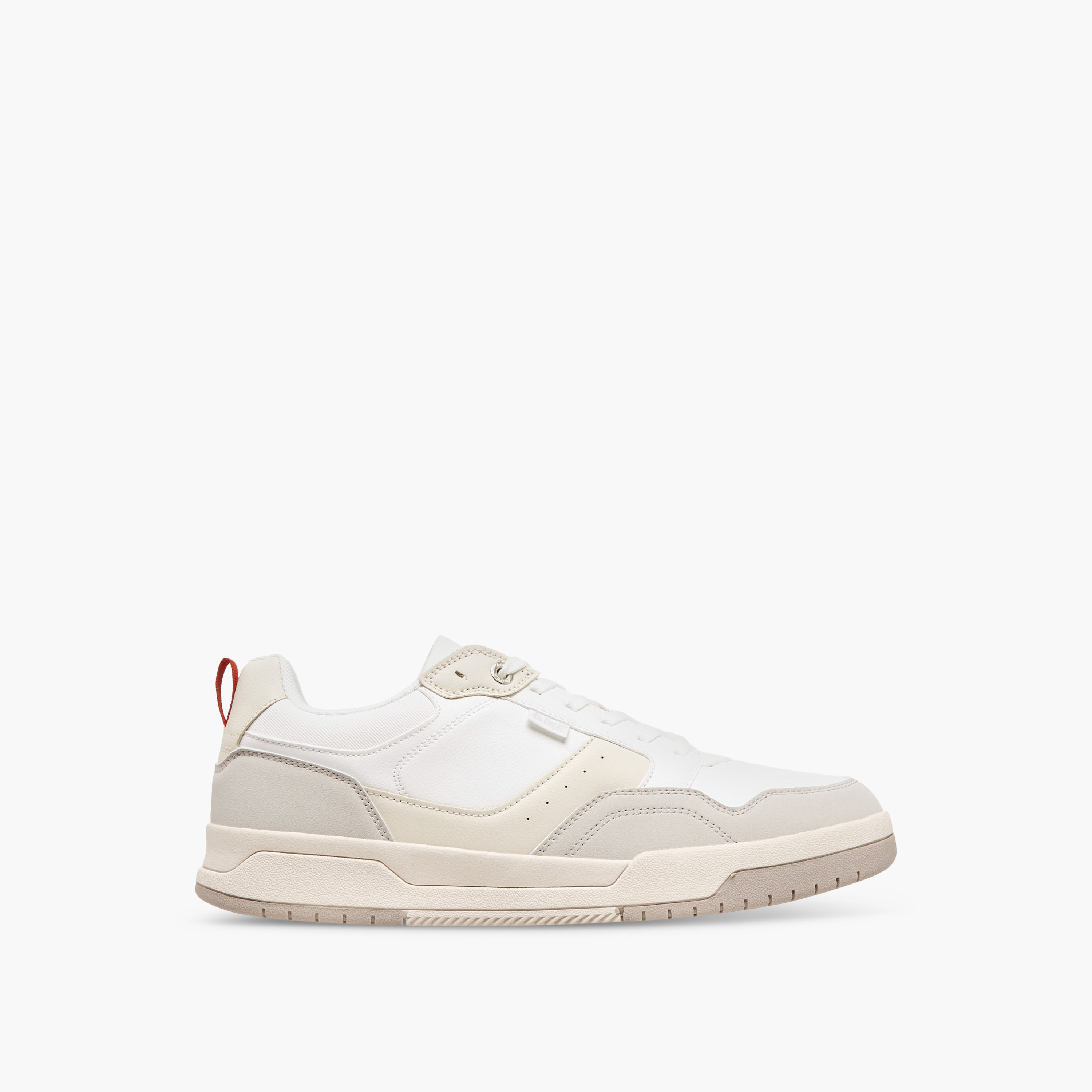 Lee Cooper Men's Panelled Sneakers with Lace-Up Closure-men-shoes-sneakers-image-3