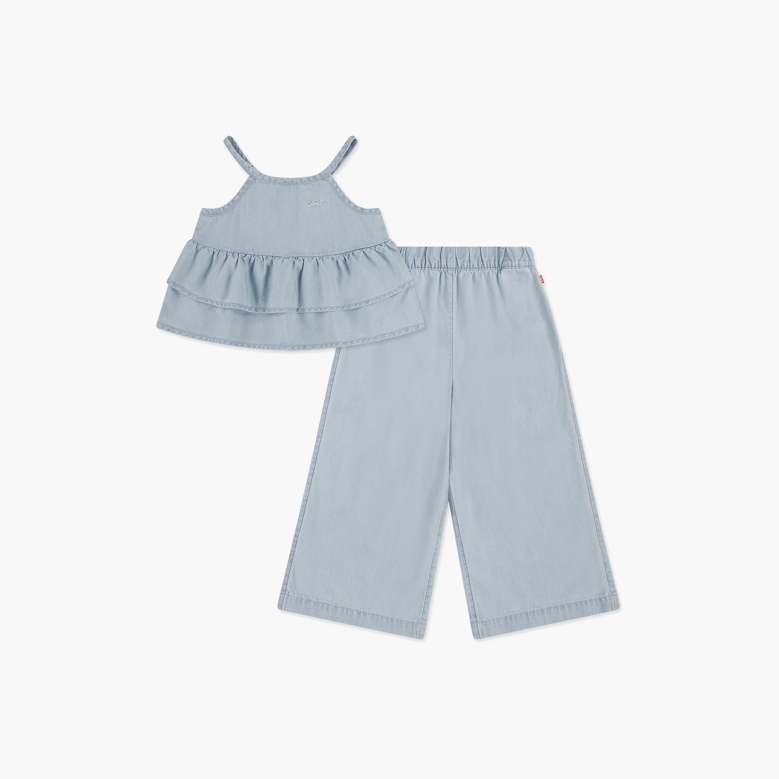 Levi's Strappy Tiered Top & Pant Set-girls-clothing-setsandcoords-image-1