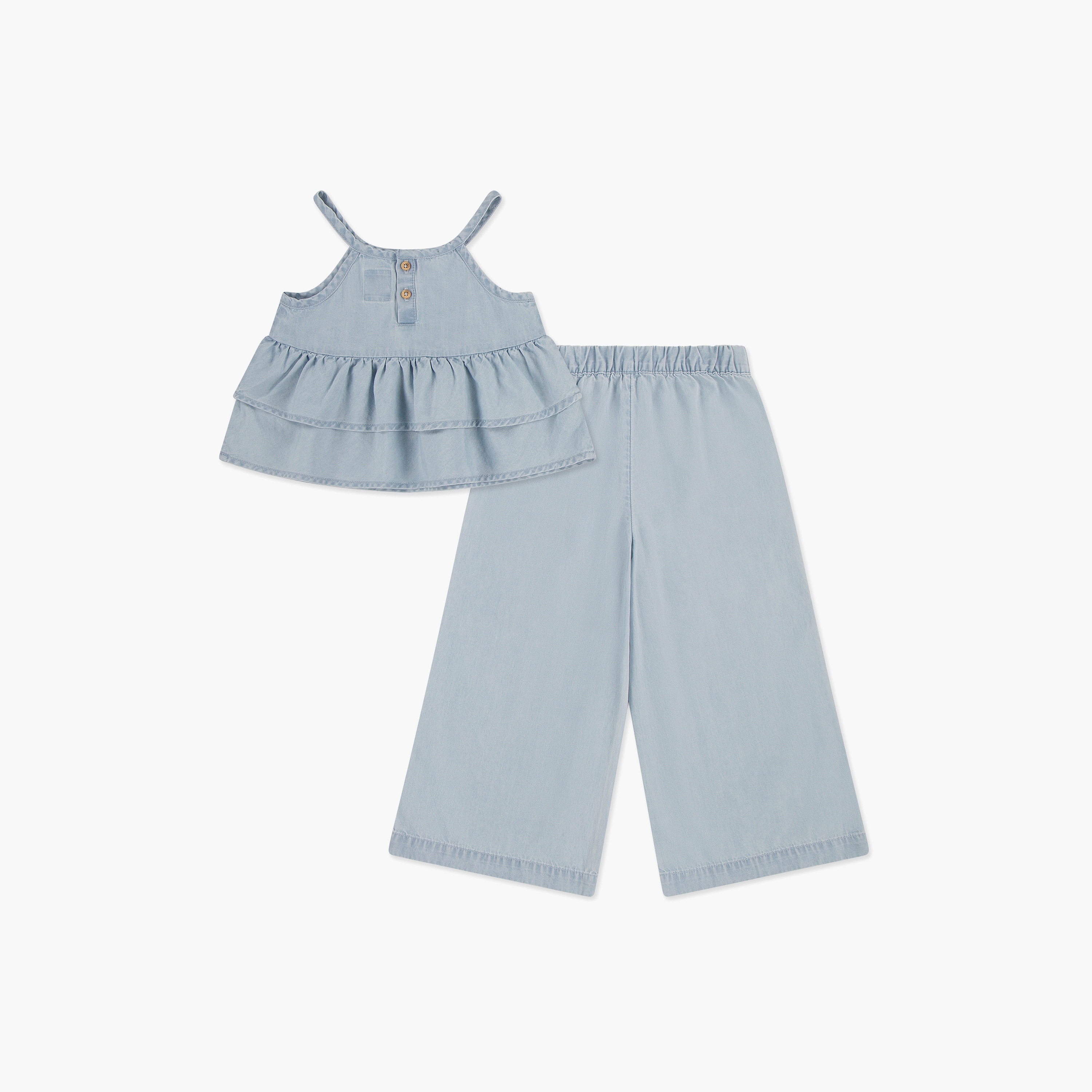 Levi's Strappy Tiered Top & Pant Set-girls-clothing-setsandcoords-image-2