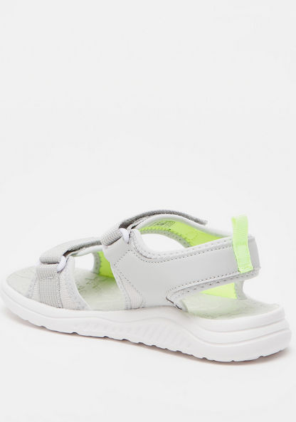 Kappa Boys' Textured Floaters with Hook and Loop Closure-Boy%27s Sandals-image-2