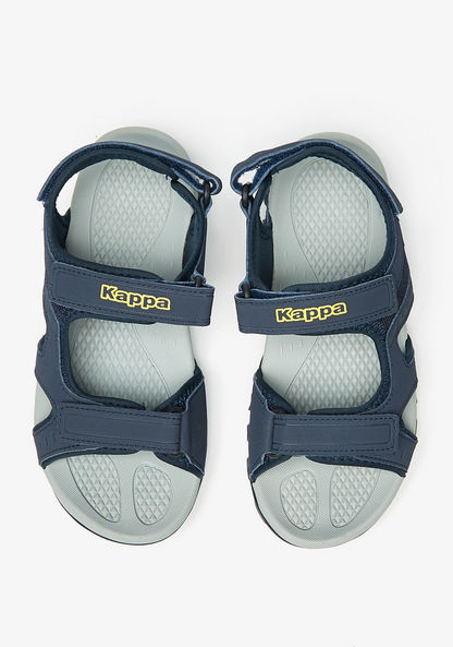 Kappa Boys' Printed Floaters with Hook and Loop Closure-Boy%27s Sandals-image-0