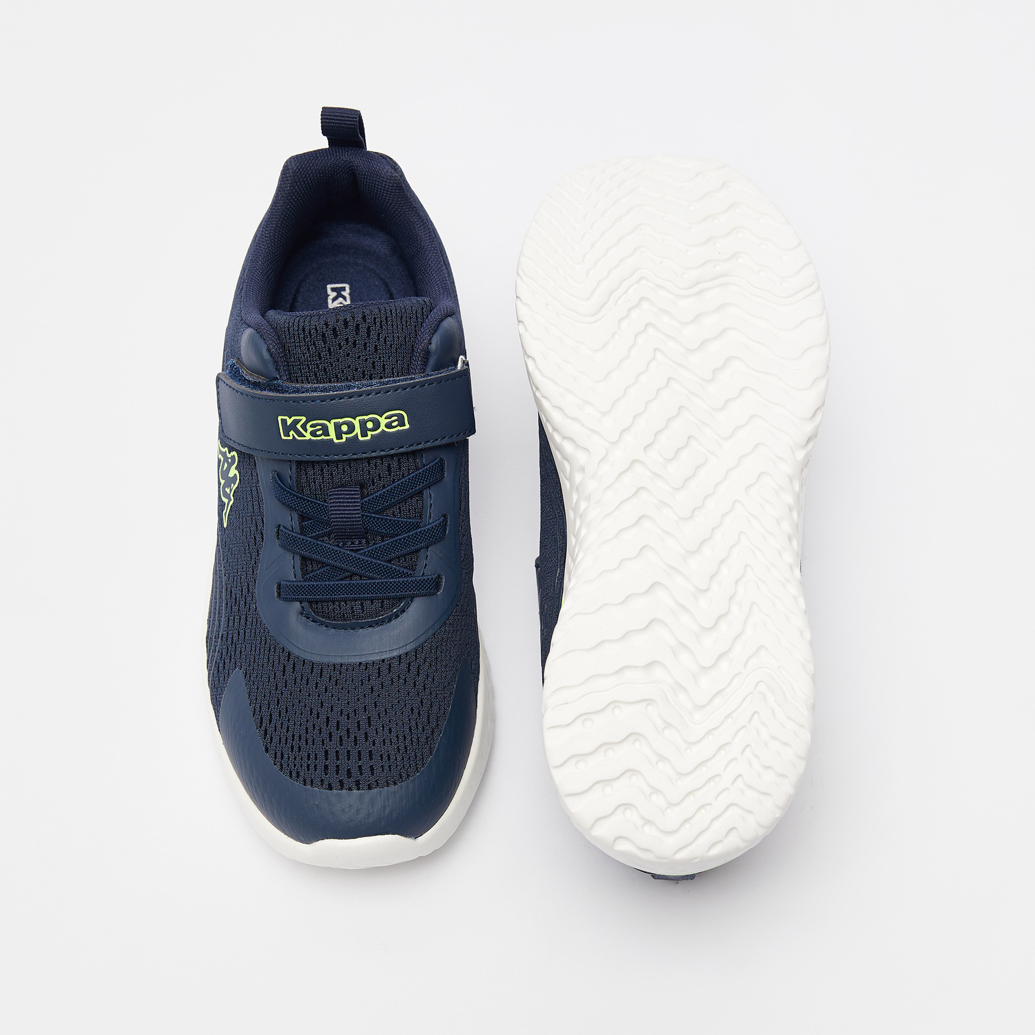 Kappa Boys Textured Running Shoes with Cushioning