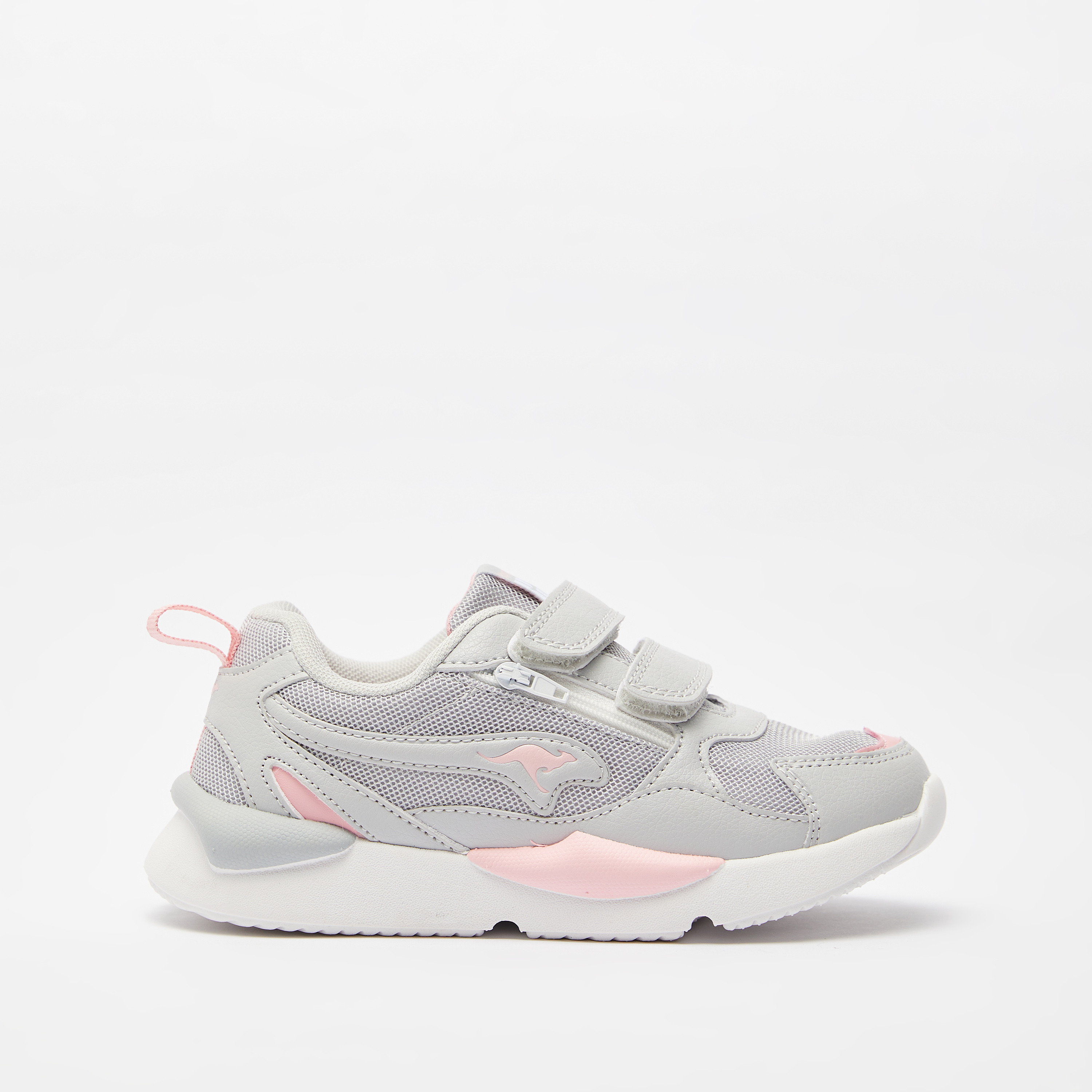 حذاء جري بشريط إغلاق لاصق للبنات من كانجاروس-girls-shoes-sneakers-image-1