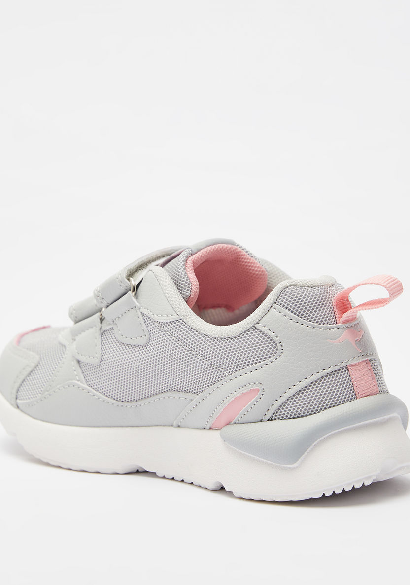 KangaROOS Girls' Running Shoes with Hook and Loop Closure-Girl%27s Sports Shoes-image-2