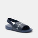 Kappa Boys' Logo Detailed Slide Slippers with Elastic Closure-Boy%27s Flip Flops & Beach Slippers-thumbnail-1