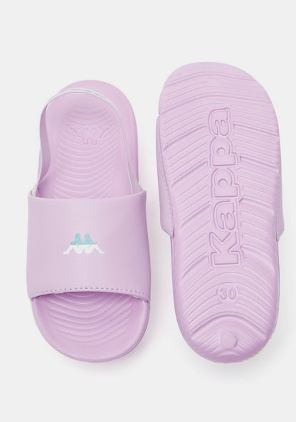 Kappa Girls' Printed Slide Slippers with Elasticated strap-Girl%27s Flip Flops & Beach Slippers-image-4