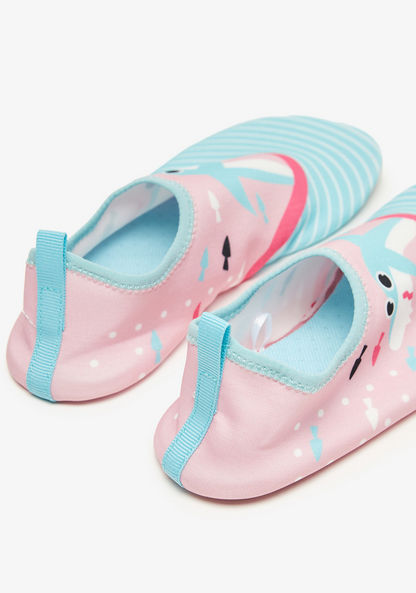 Dash Printed Slip-On Walking Shoes-Girl%27s Sports Shoes-image-2