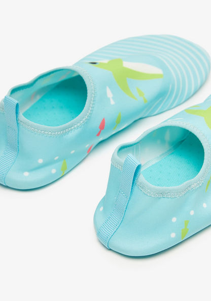 Dash Printed Slip-On Walking Shoes-Girl%27s Sports Shoes-image-3