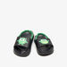 Frog Print Slip-On Clogs with Elasticated Strap-Boy%27s Flip Flops & Beach Slippers-thumbnail-1