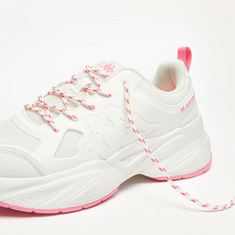 Kappa Women's Panelled Lace-Up Walking Shoes