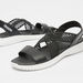 Kappa Women's Textured Sandals with Back Strap-Women%27s Flat Sandals-thumbnailMobile-3
