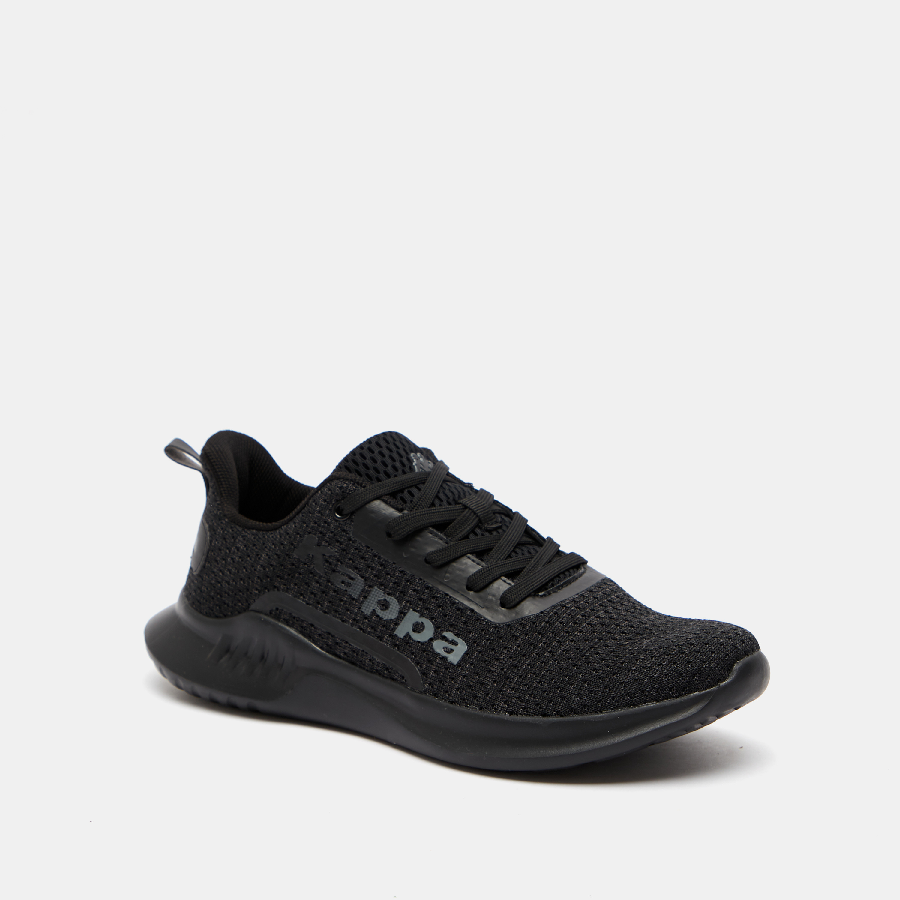 Kappa Men's Textured Lace-Up Lightweight Walking Shoes-sports-men-shoes-image-2