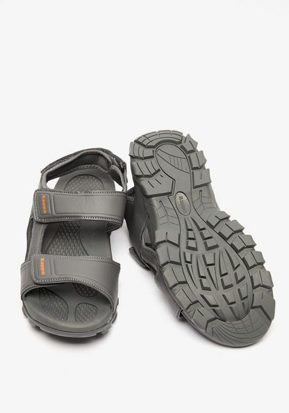 Kappa Men's Open Toe Sandals with Hook and Loop Closure-Men%27s Sandals-image-1
