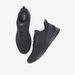 Dash Men's Textured Lace-Up Sports Shoes with Memory Foam-Men%27s Sports Shoes-thumbnailMobile-1