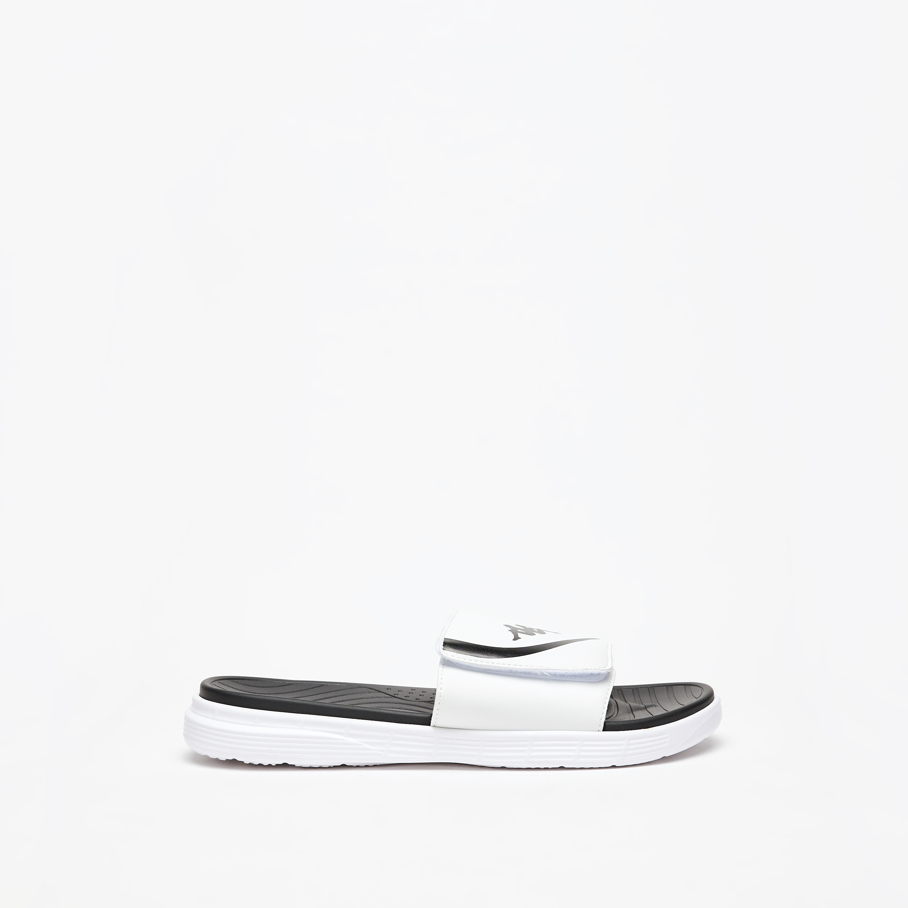 Kappa Men's Logo Print Slip-On Slide Sandals-men-shoes-flipflopsandslides-image-15