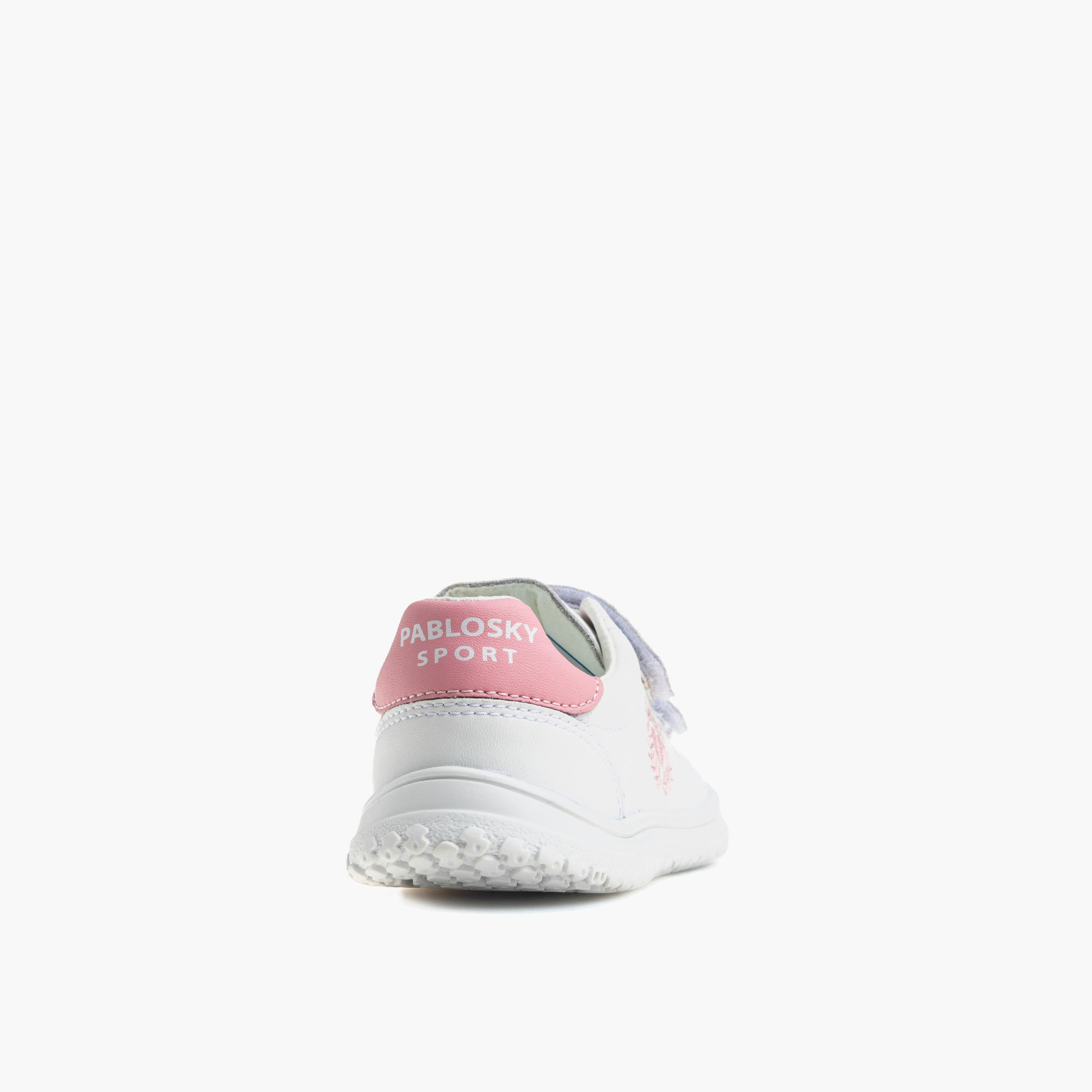 Pablosky Girls Hook & Loop Leather Ankle Sneakers-girls-shoes-sneakers-image-2