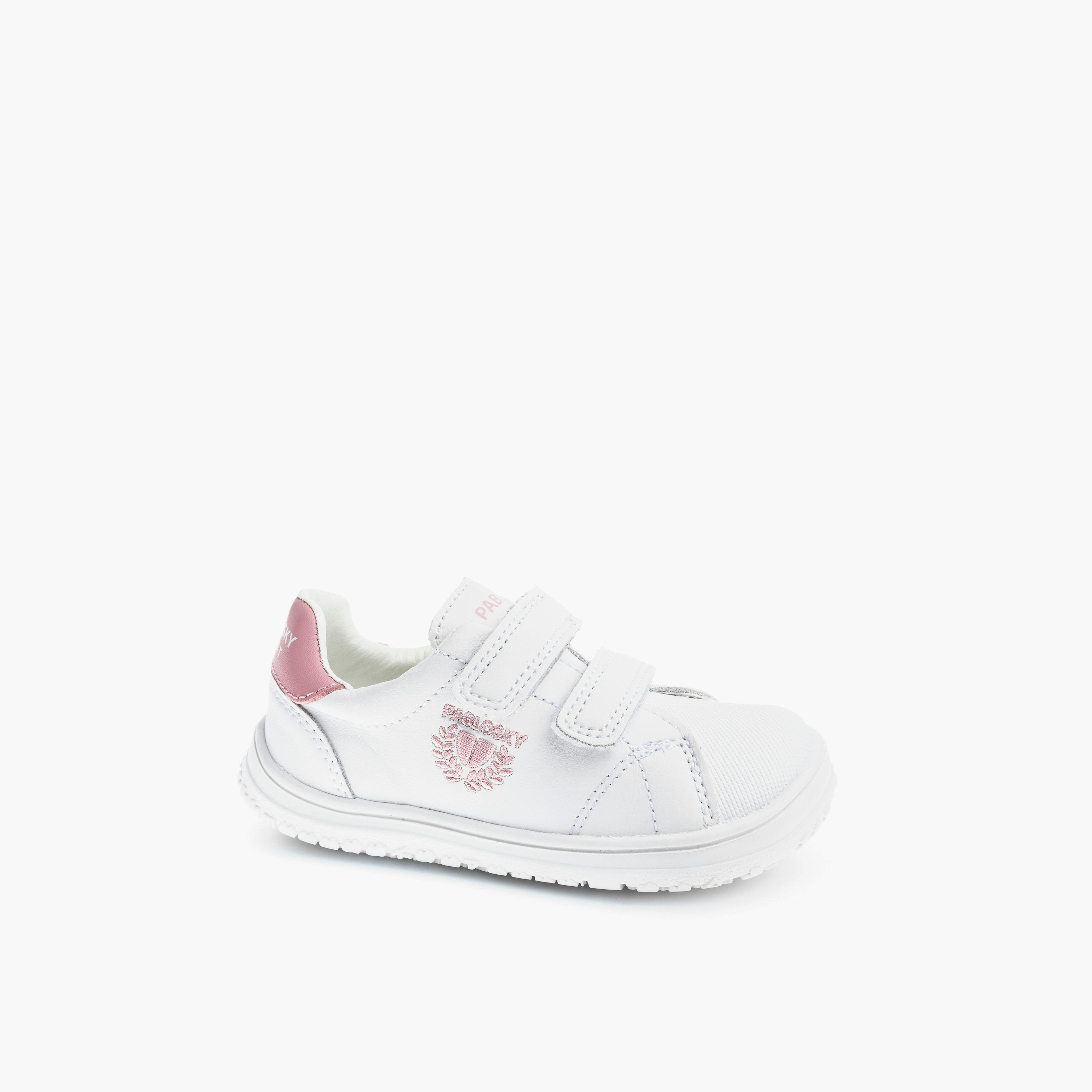 Pablosky Girls Hook & Loop Leather Ankle Sneakers-girls-shoes-sneakers-image-7