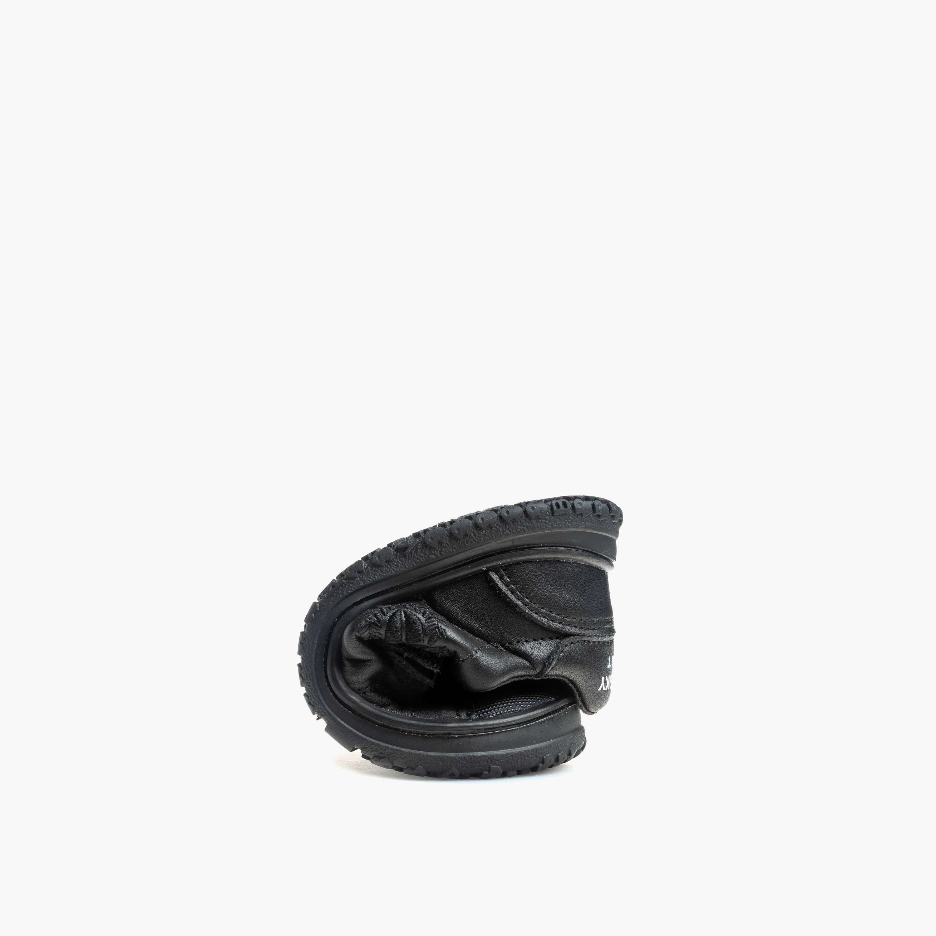 Pablosky Girls Hook & Loop Leather School Shoes-girls-shoes-schoolshoes-image-5