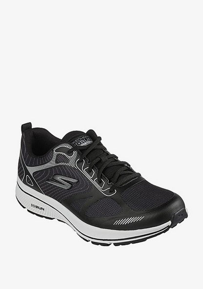 Skechers Men's Go Run Consistent Lace-Up Running Shoes - 220035-BKW-Men%27s Sports Shoes-image-0