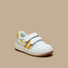Lee Cooper Logo Detail Sneakers with Hook and Loop Closure-Boy%27s Sneakers-thumbnailMobile-0