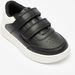 Juniors Solid Sneakers with Hook and Loop Closure-Boy%27s Sneakers-thumbnailMobile-4