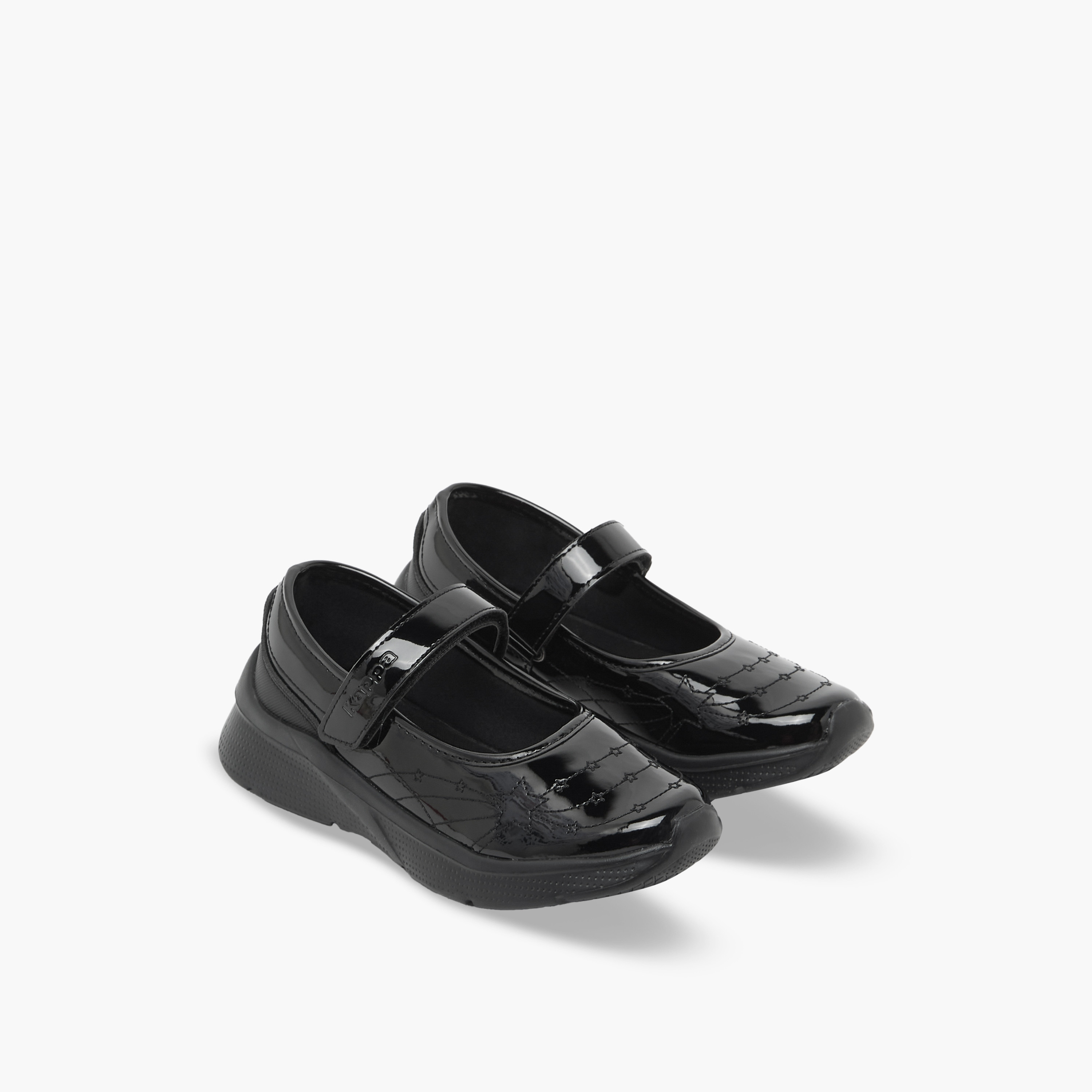 Kappa Girls Hook & Loop Mary Jane School Shoes-girls-shoes-maryjanes-image-1